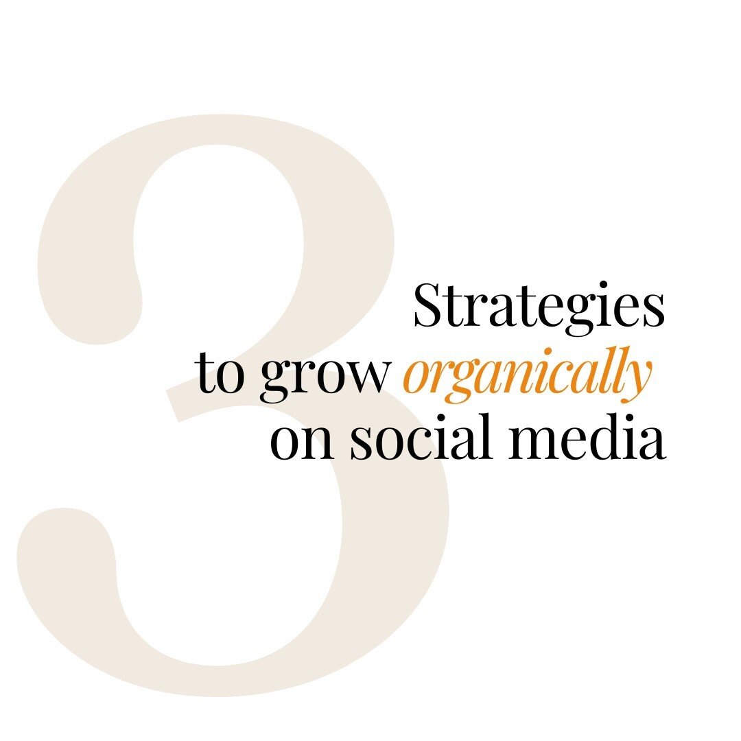 PHOTOGRAPHERS - 3 STRATEGIES TO GROW ORGANICALLY ON SOCIAL MEDIA⁠
⁠
Are you ready to make a few tweaks to help you grow on social media?  It's all about the content!⁠
⁠
✅ Create master content from what you already know in your part of the photograph