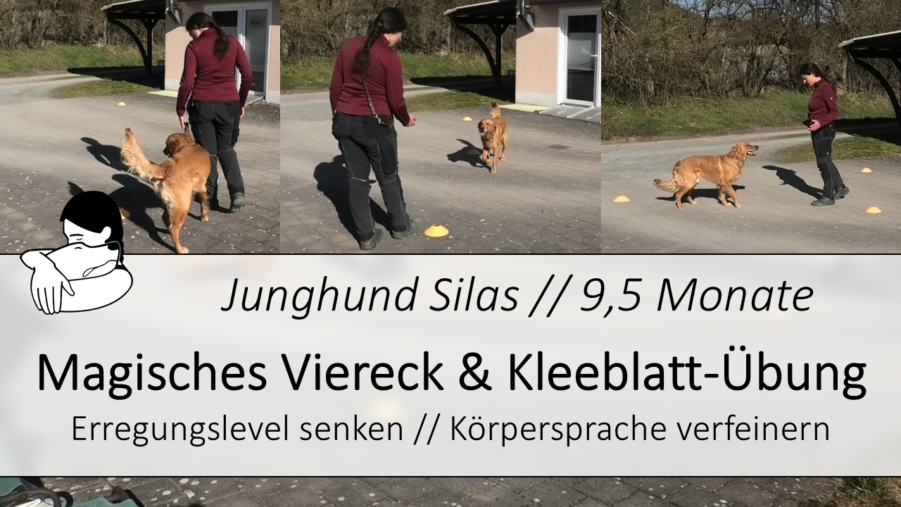 Silas 9,5 Monate // Magisches Viereck &amp; Kleeblatt-Übung