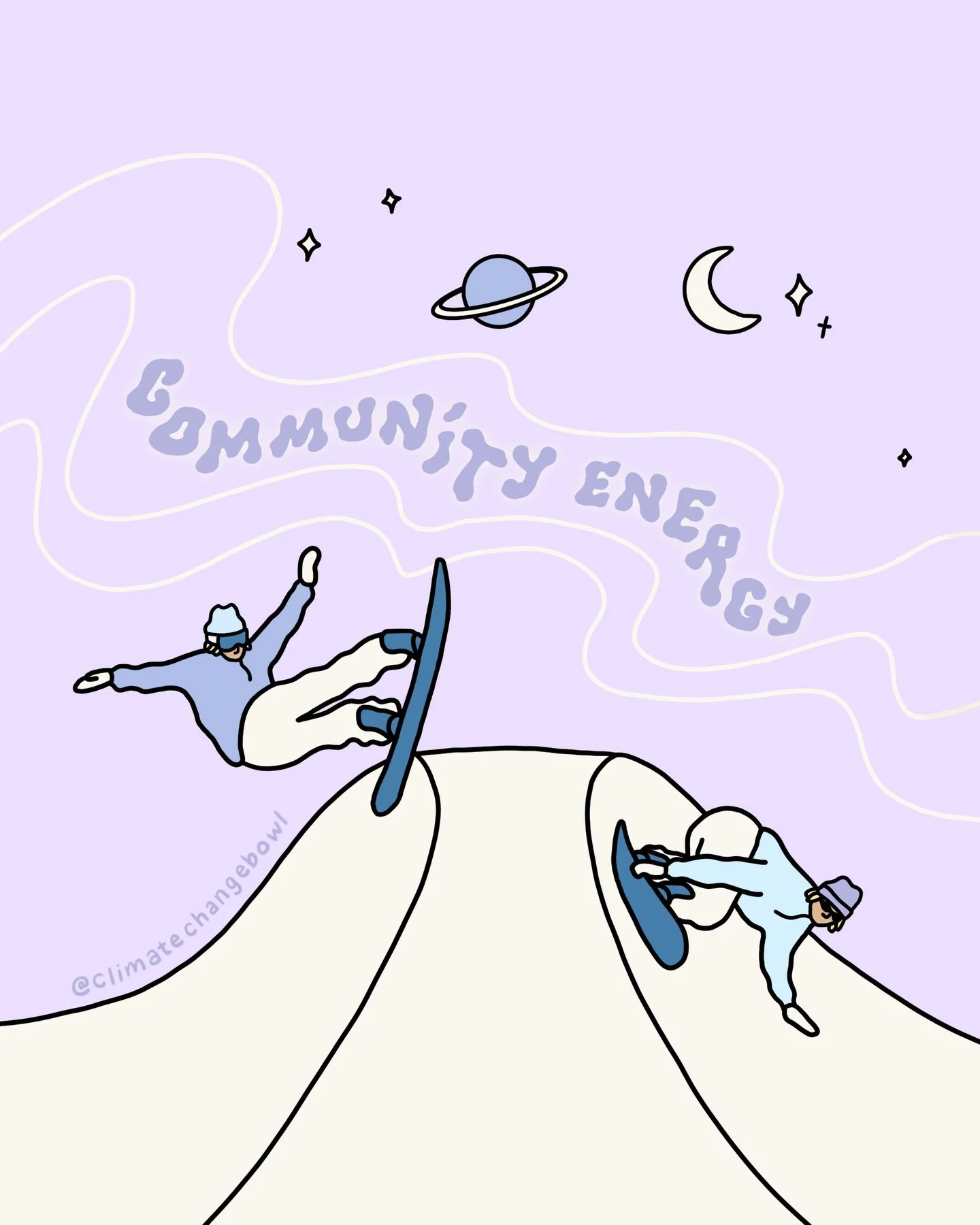 ✮ heyoo new illustration !! ✷.⋆ we need more of that community energy ~ double meaning fully intended ~

community is a beautiful thing in the snowsports world and a huge part of why I love snowboarding so much - friends hyping each other up, strange