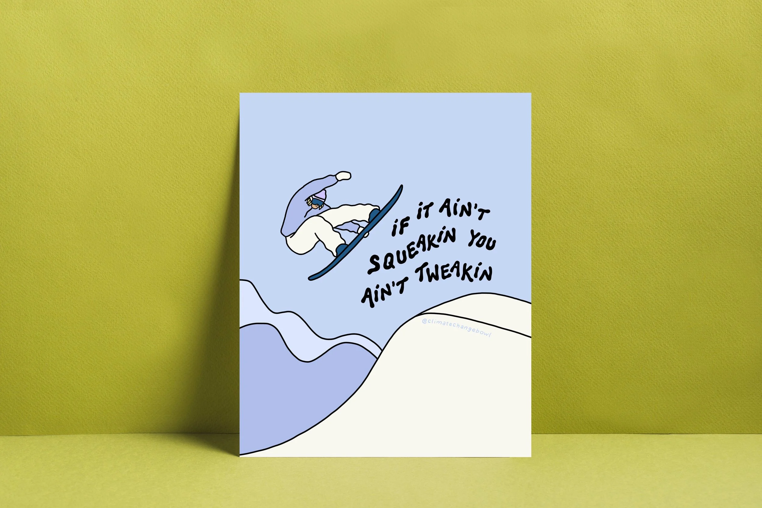 You Ain't Tweakin ⚡︎ Print