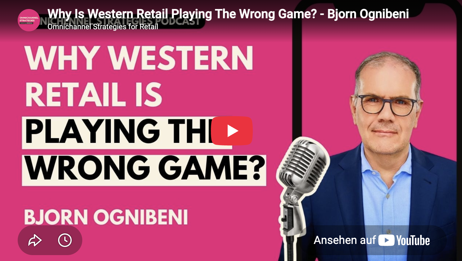 Omnichannel Strategies Podcast: Why Is Western Retail Playing The Wrong Game?