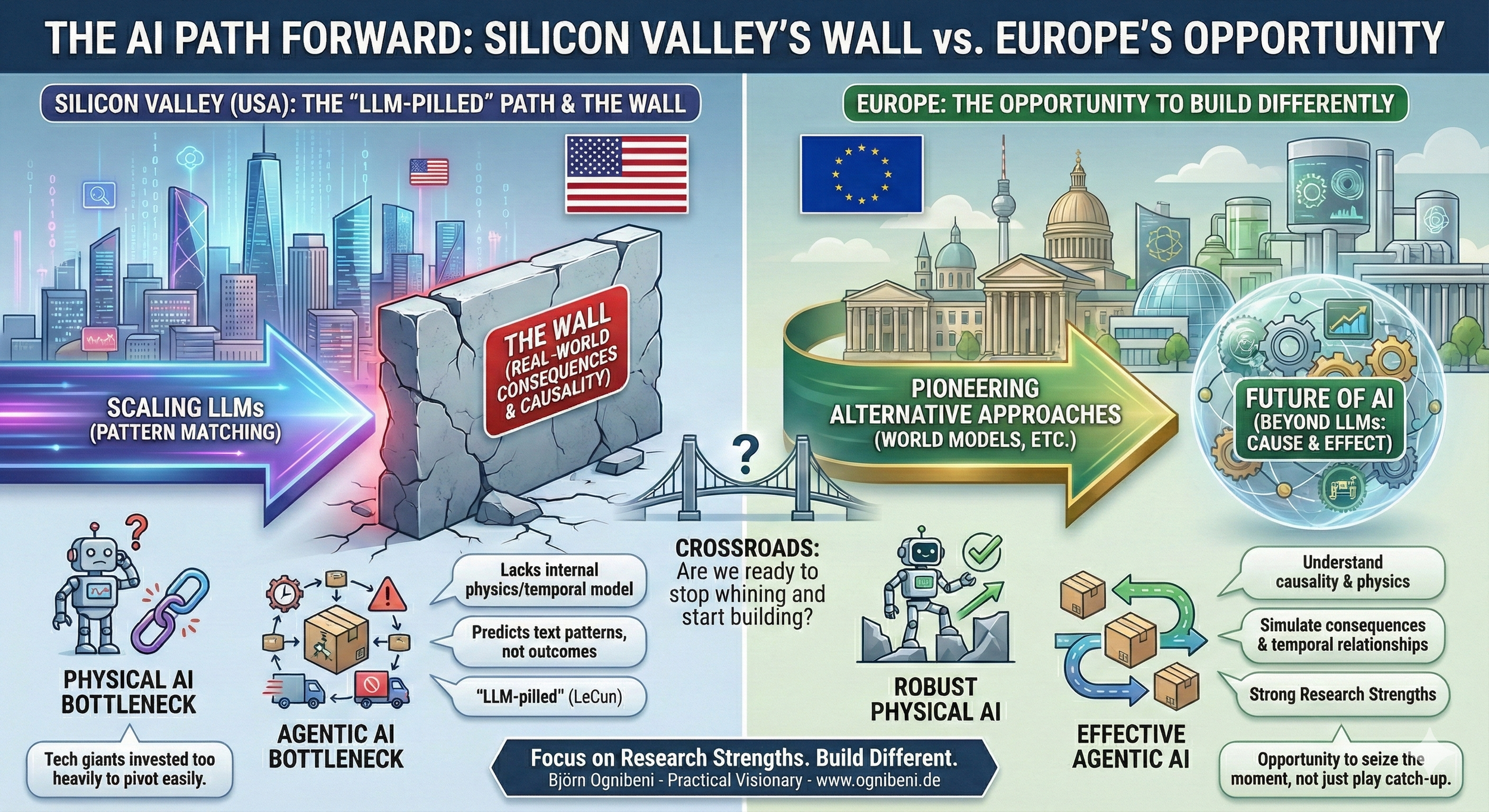 Europe's Opportunity in AI Development: Building the Models Beyond LLMs.