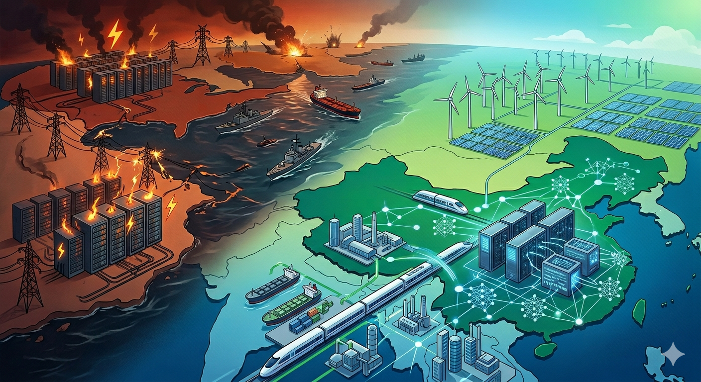 Why the Iran War Cements China’s AI Advantage: Scaling Requires Predictability.