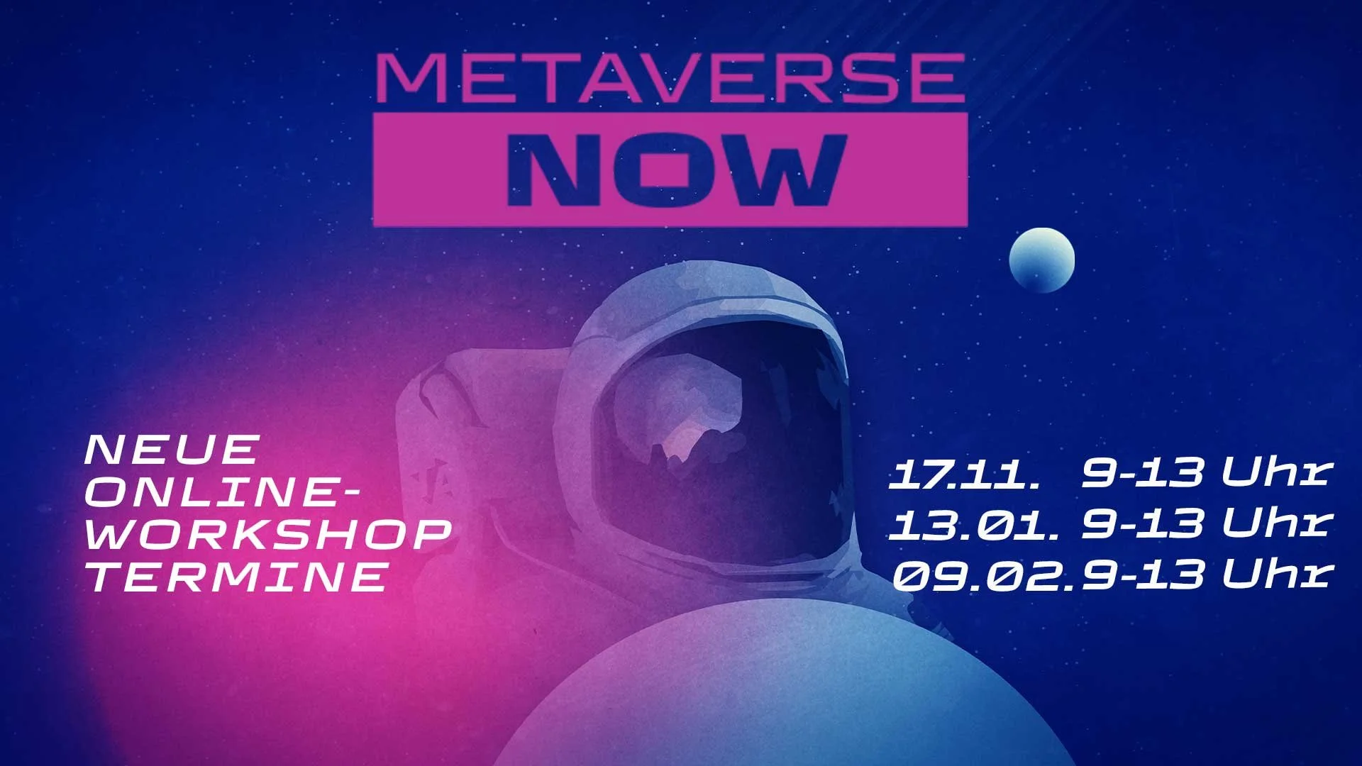 Metaverse Now Workshop, Mai 2023.