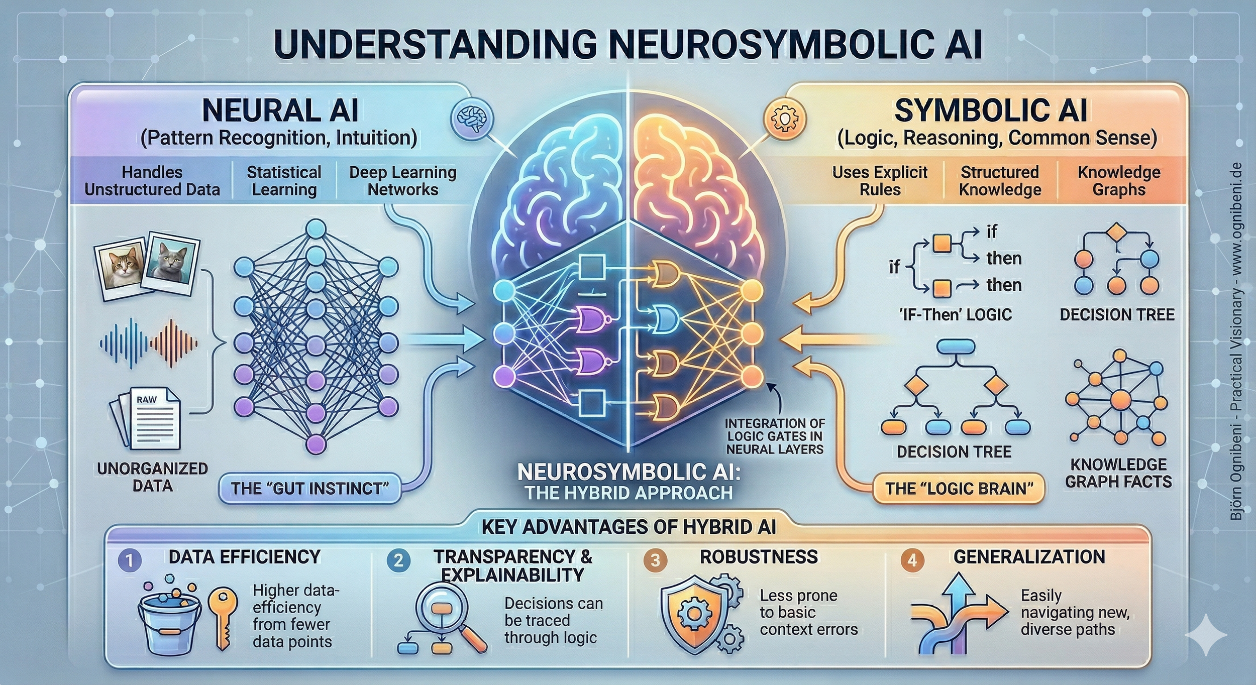 Combining probabilistic & deterministic AI