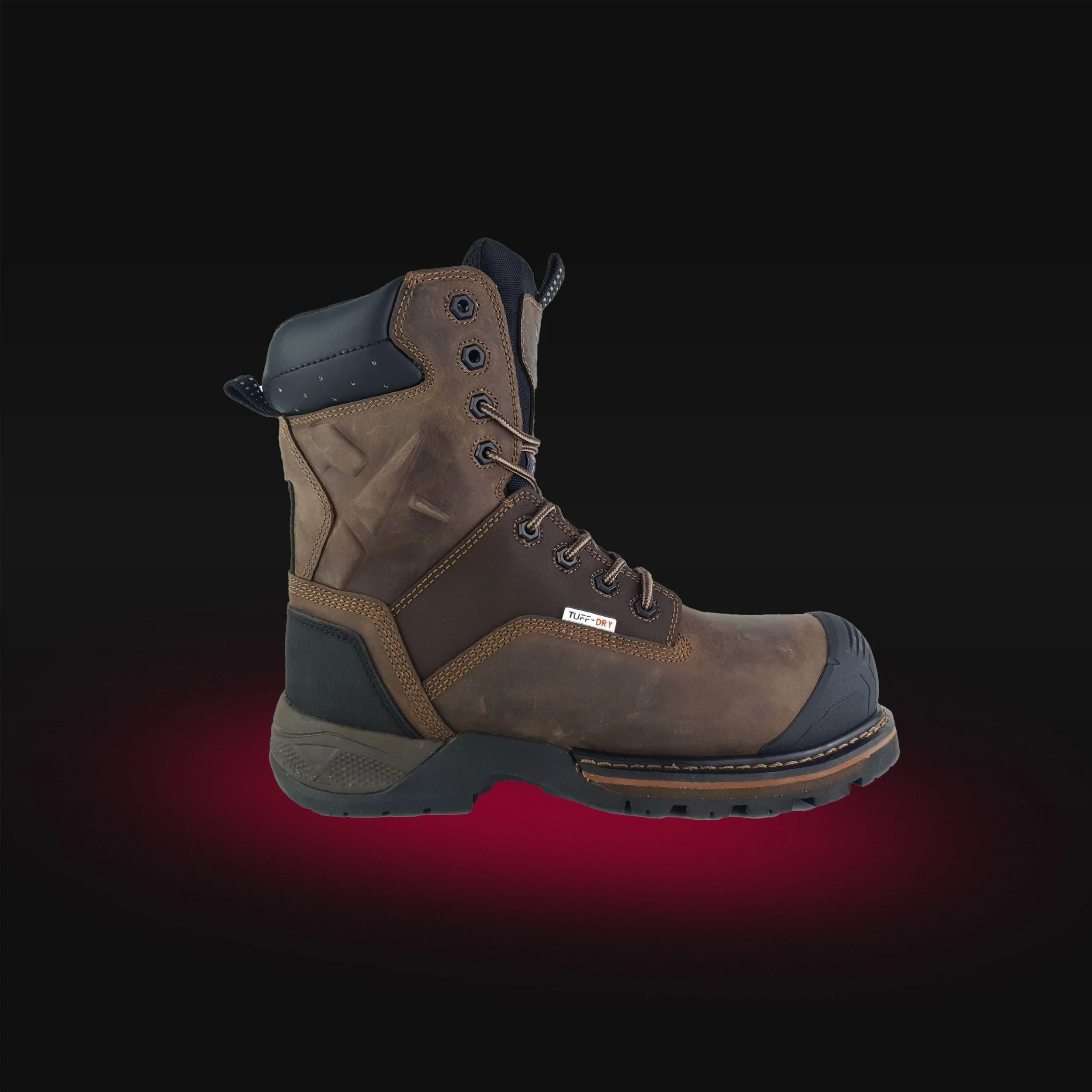 TUFFKING FRONTIER+ HIGH LEG PREMIUM SAFETY BOOT GOODYEAR WELTED