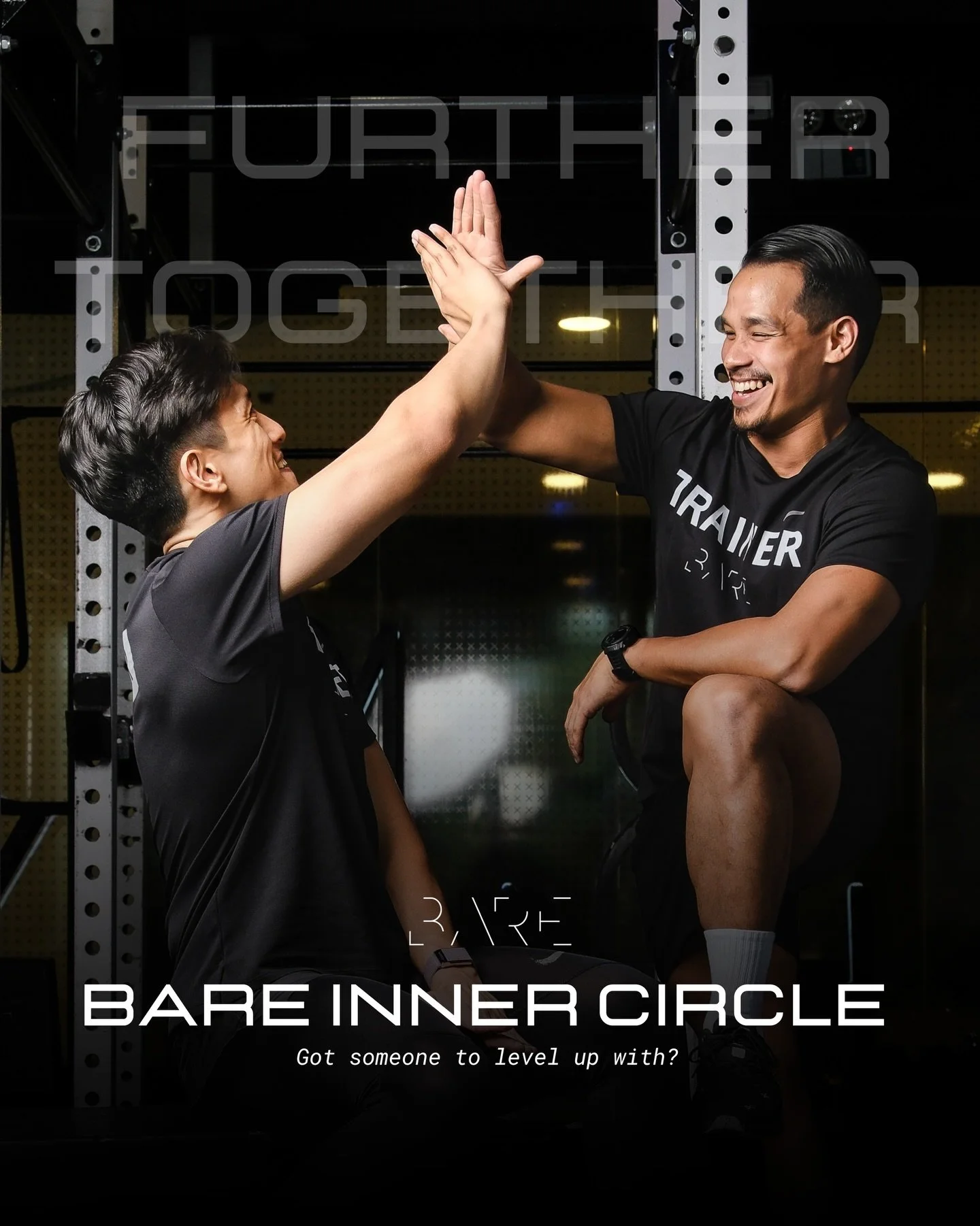 Introducing the BARE INNER CIRCLE

Bring someone in and go further together.

Here&rsquo;s how it works:
Members receive a 2-week extension, while class pack users earn 5 class credits with every successful referral.

Valid when your referred friend 