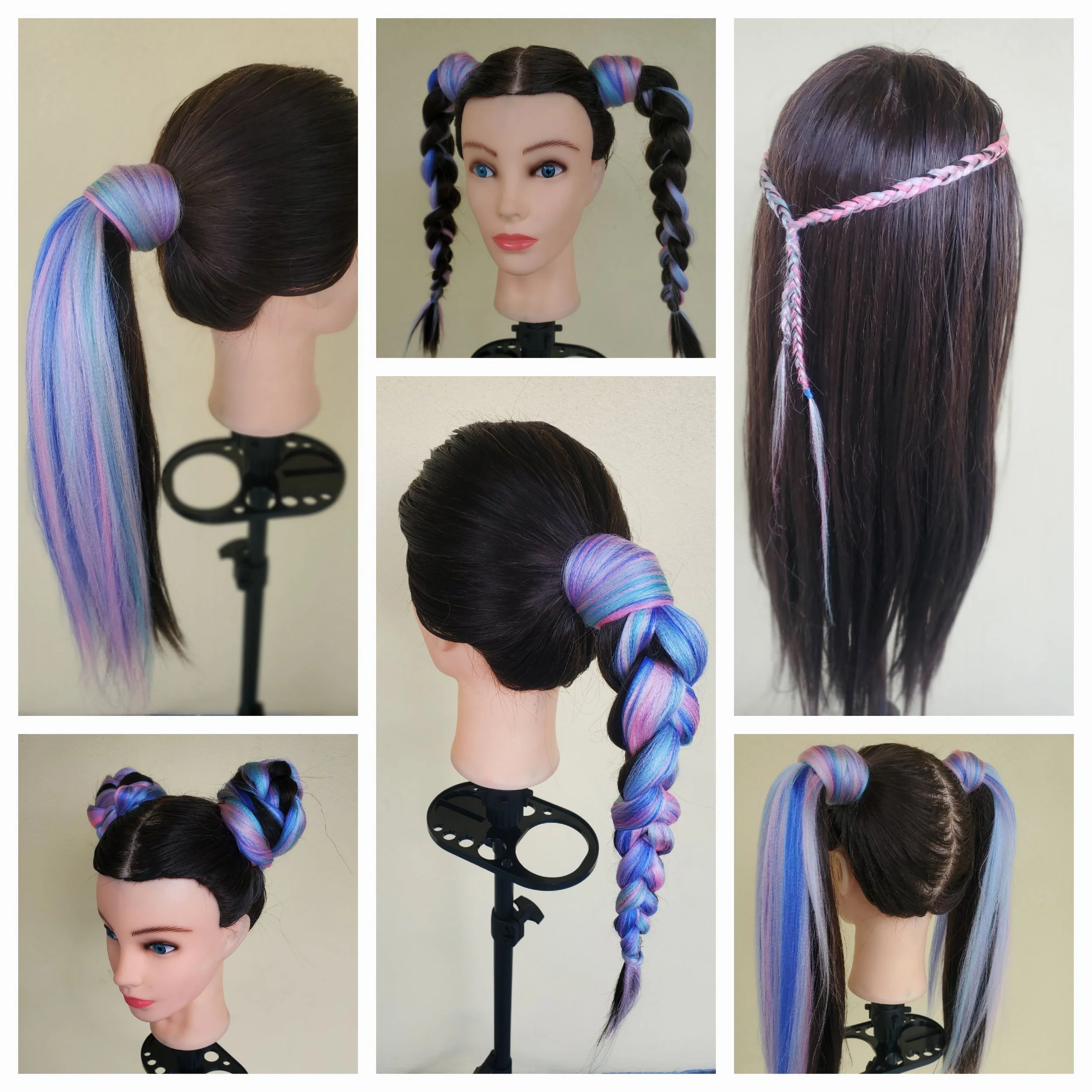 Simple Kids Braids and Pigtail Designs