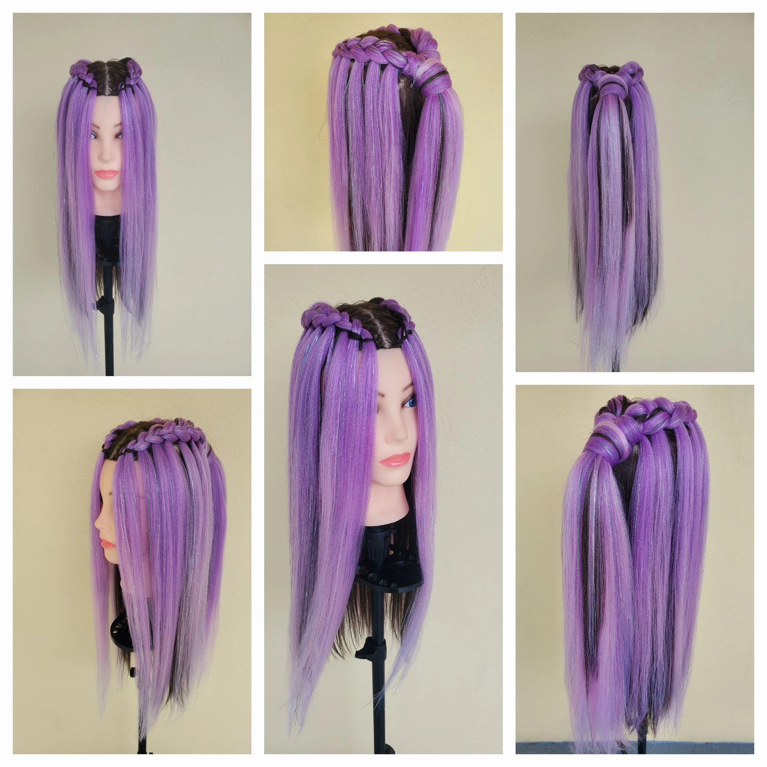 Waterfall braids by Violeta