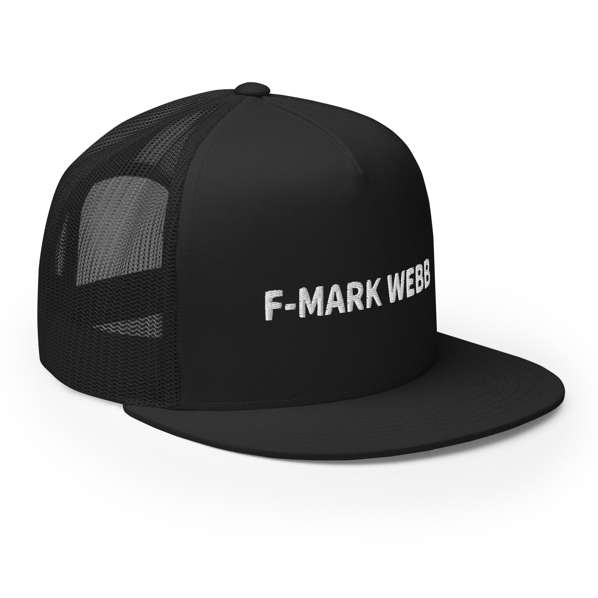 TWS F - MARK WEBB Flat peak trucker