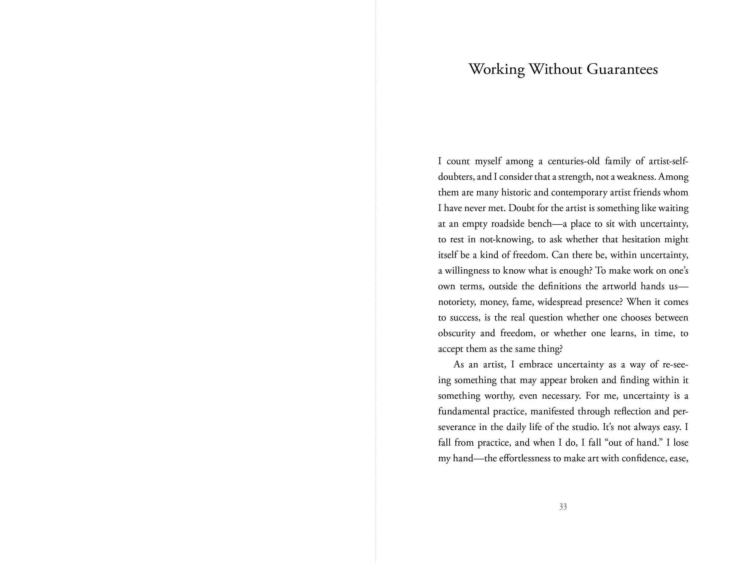 Chapter from the book A Quiet Success.