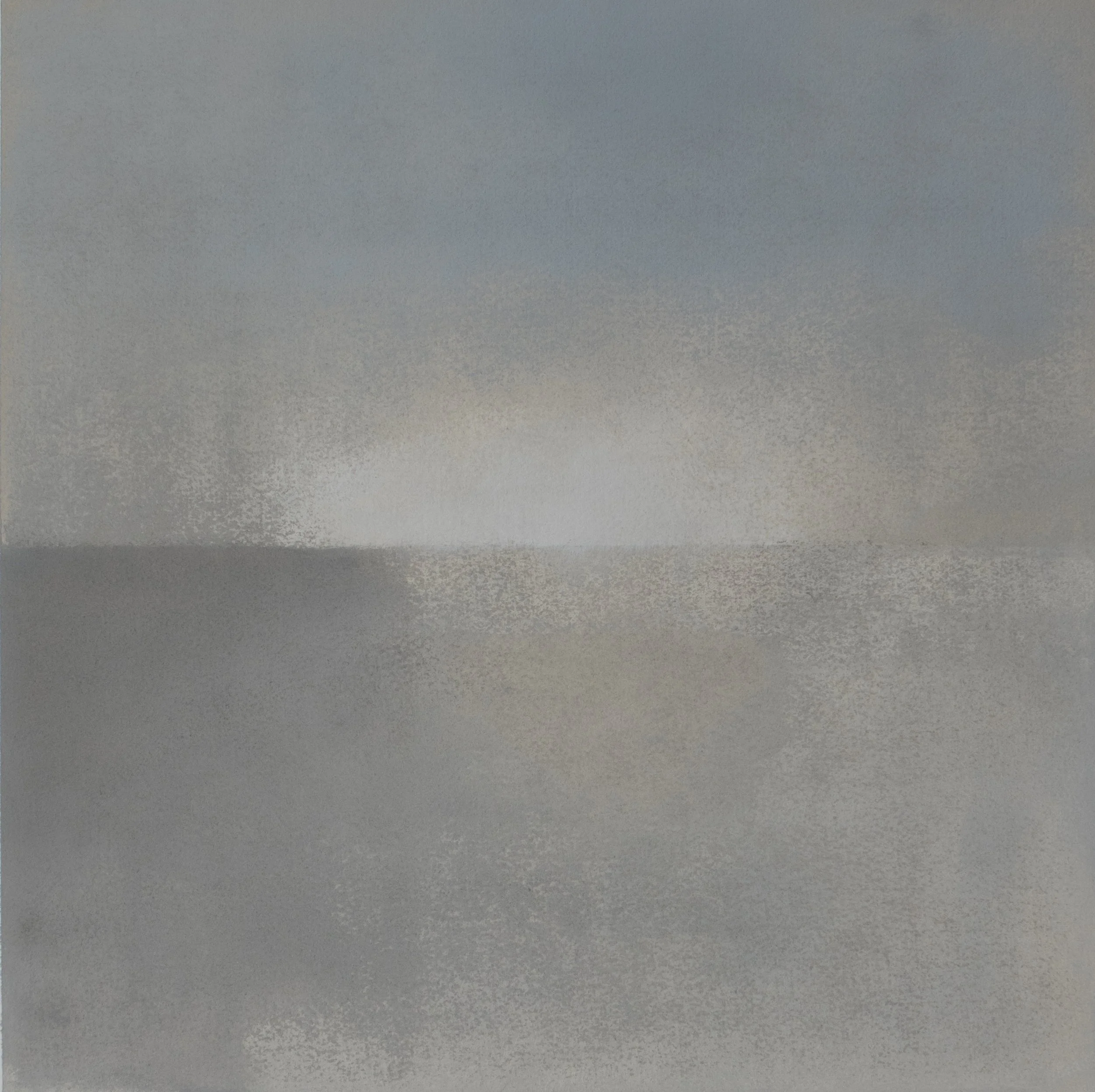 From the "Interval" series, oil on paper.