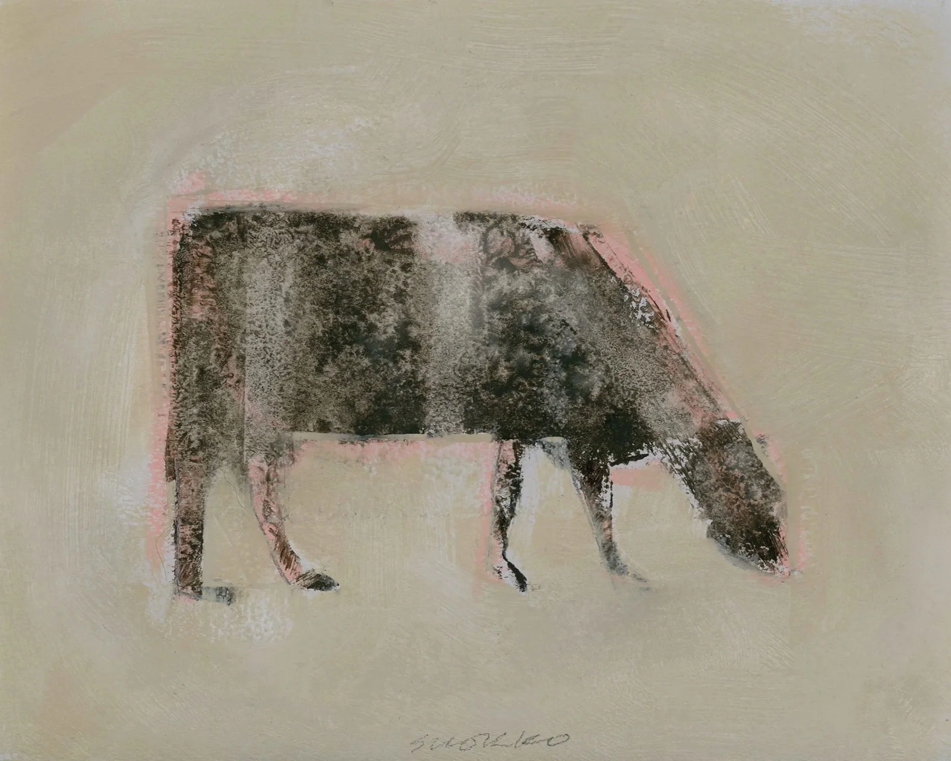 Grazing Cow II