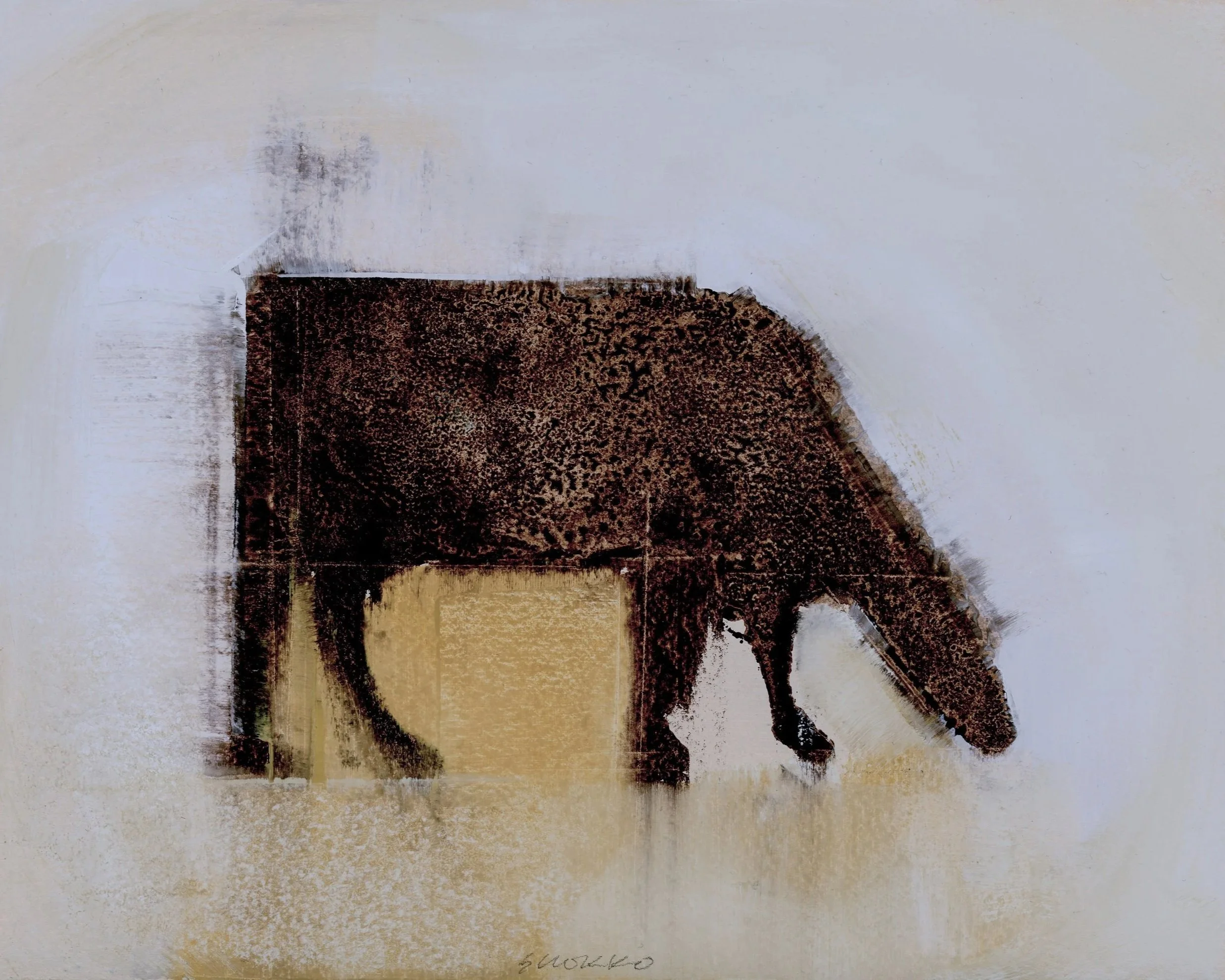 Grazing Cow VII