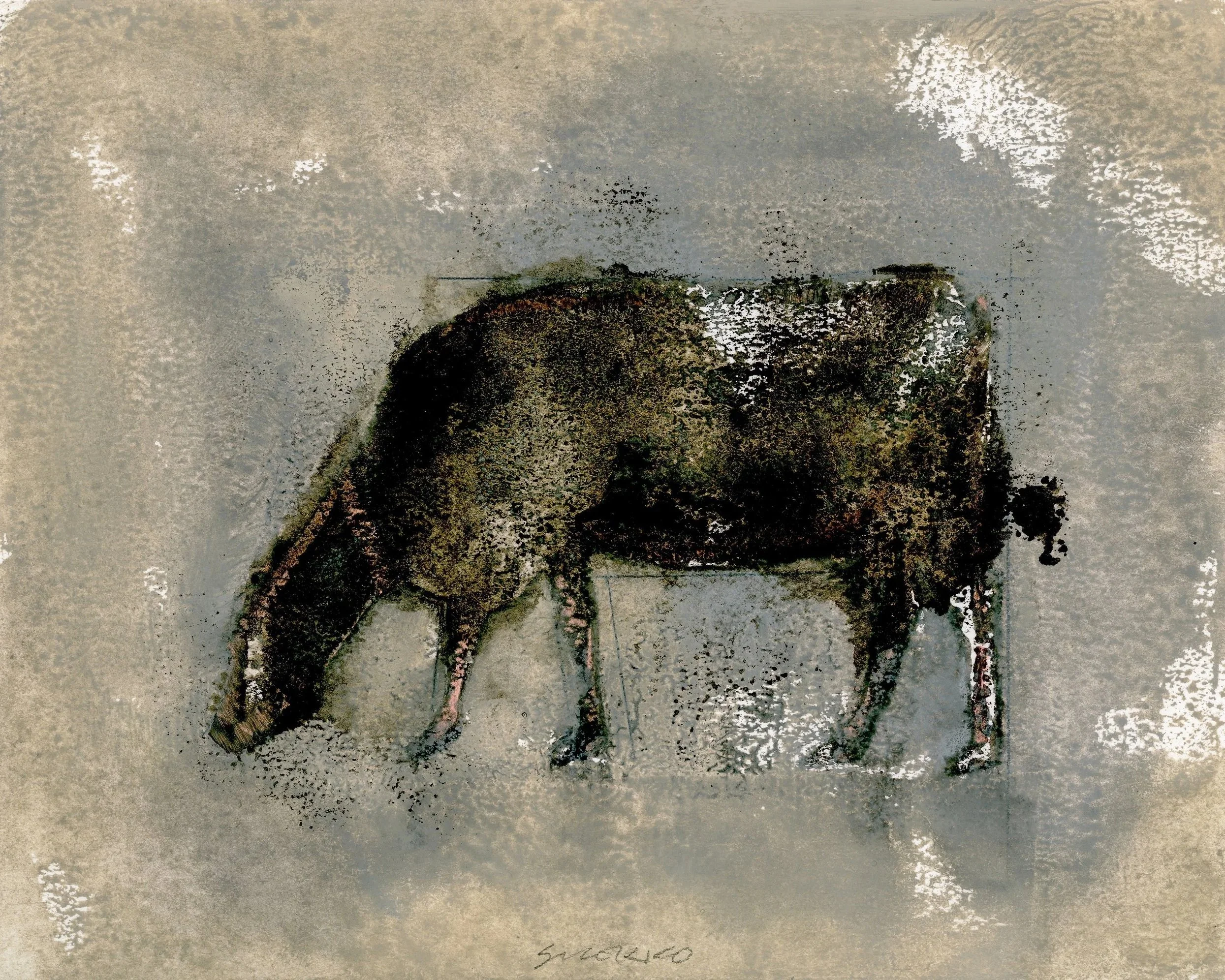 Grazing Cow XVI
