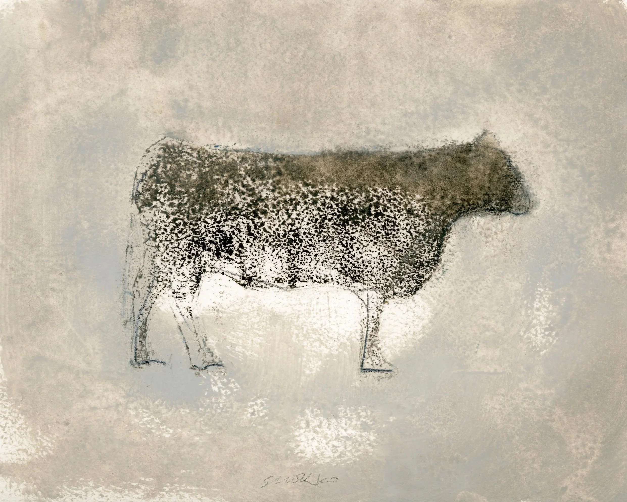 Standing Cow IX
