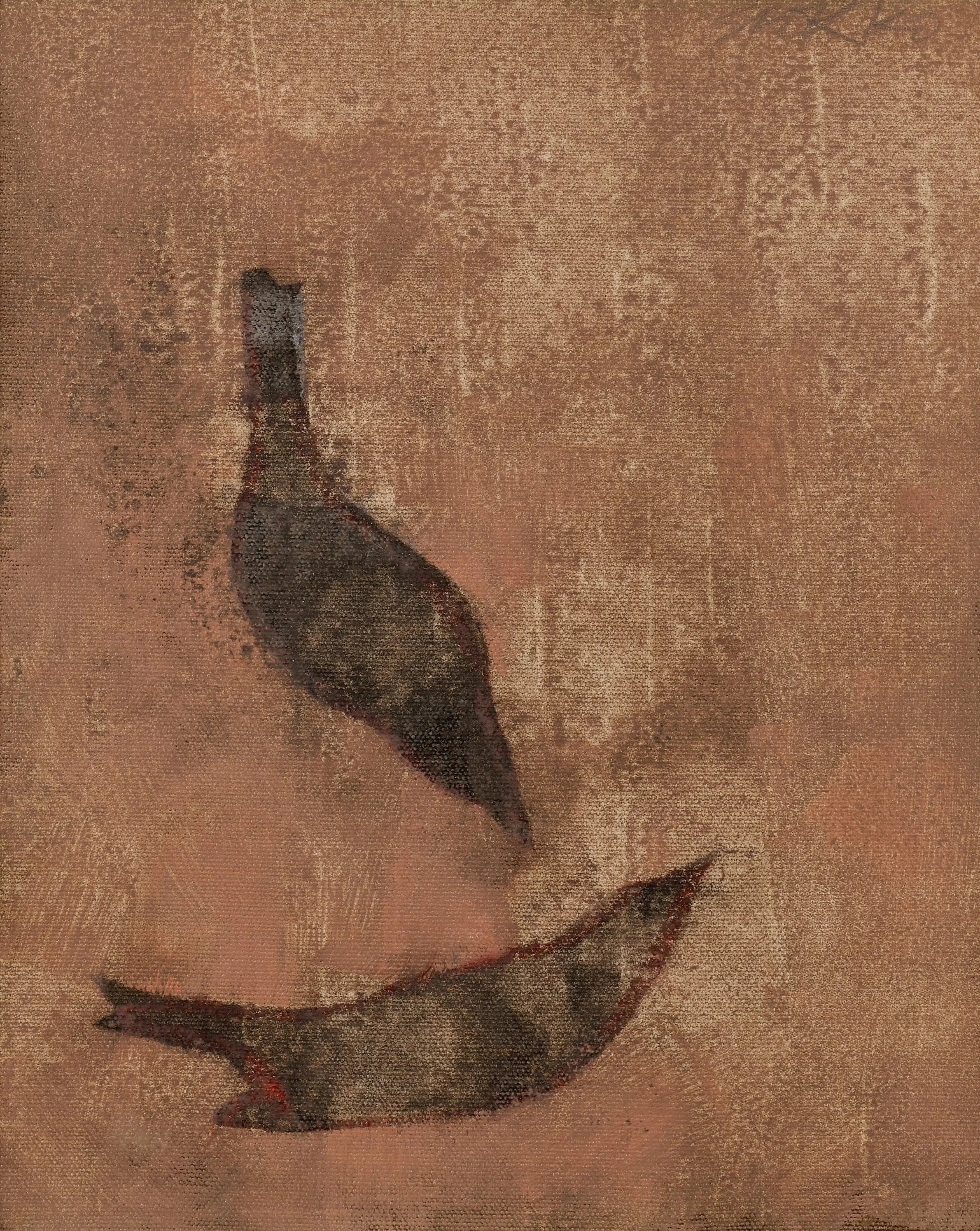 Untitled (Two Birds), 2025, Private Collection, Vermont
