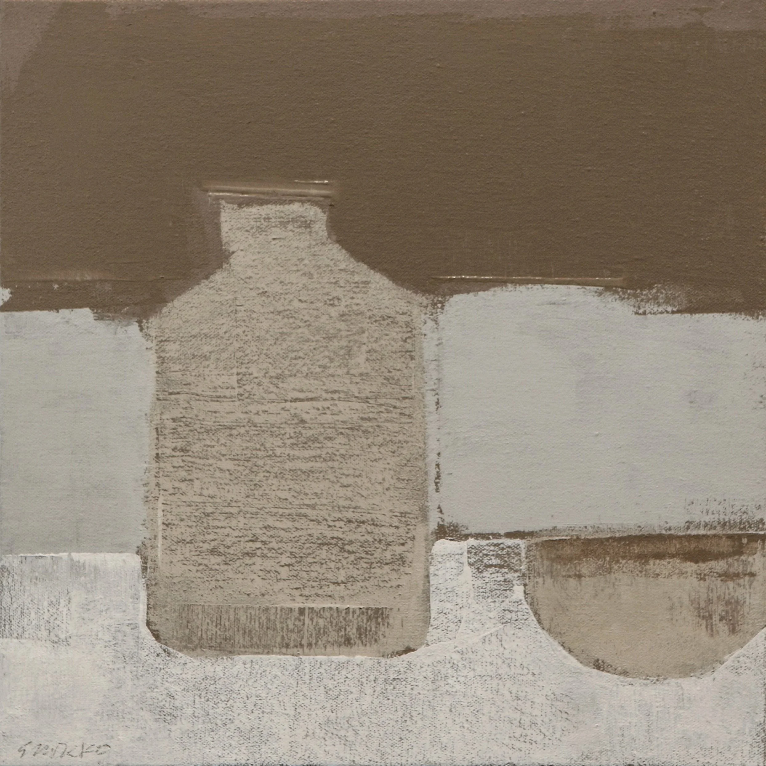 Compositions (Bottle and Bowl), 2023, Private Collection, Boston