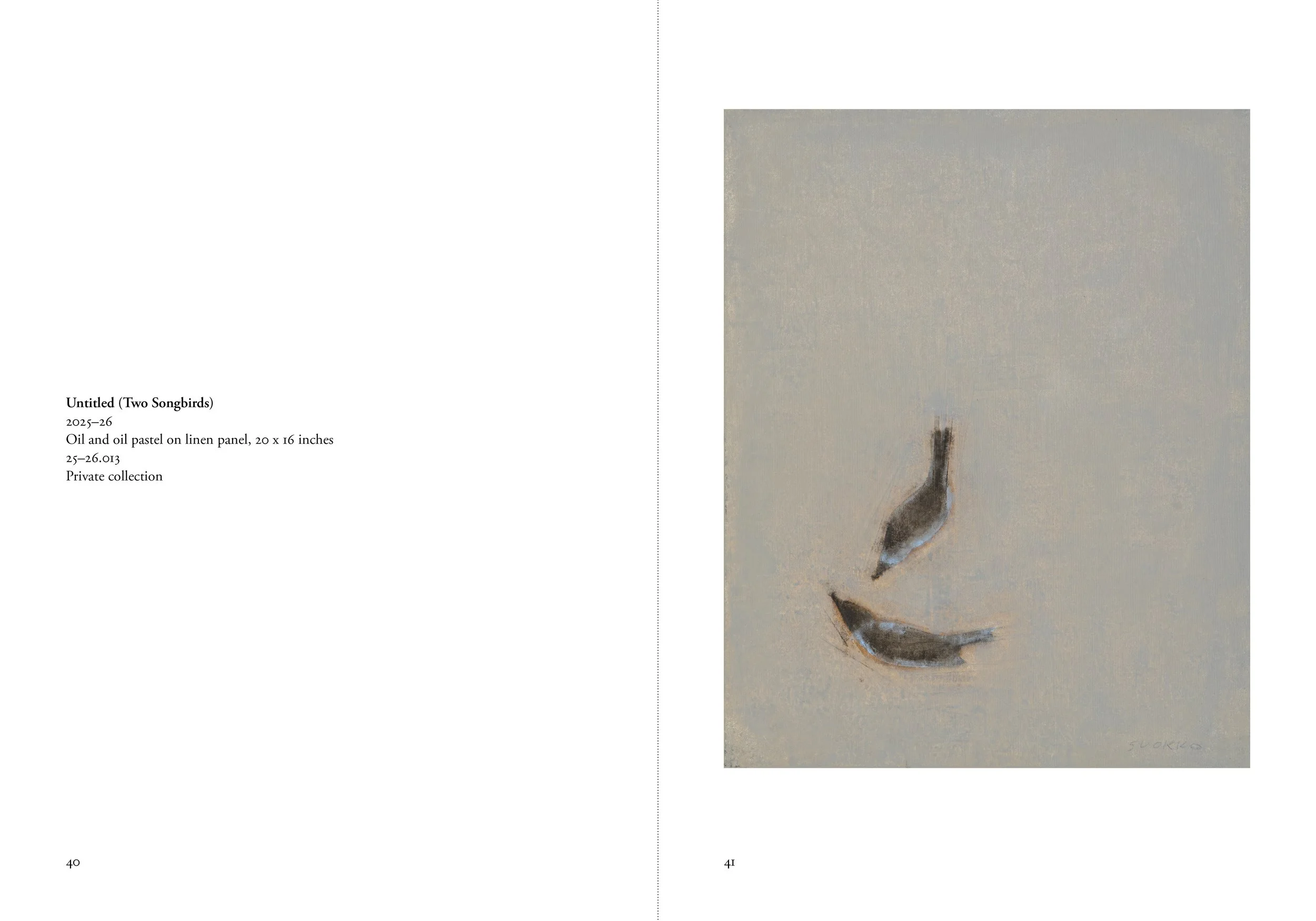 Pages from "Birds", Glenn Suokko Books.