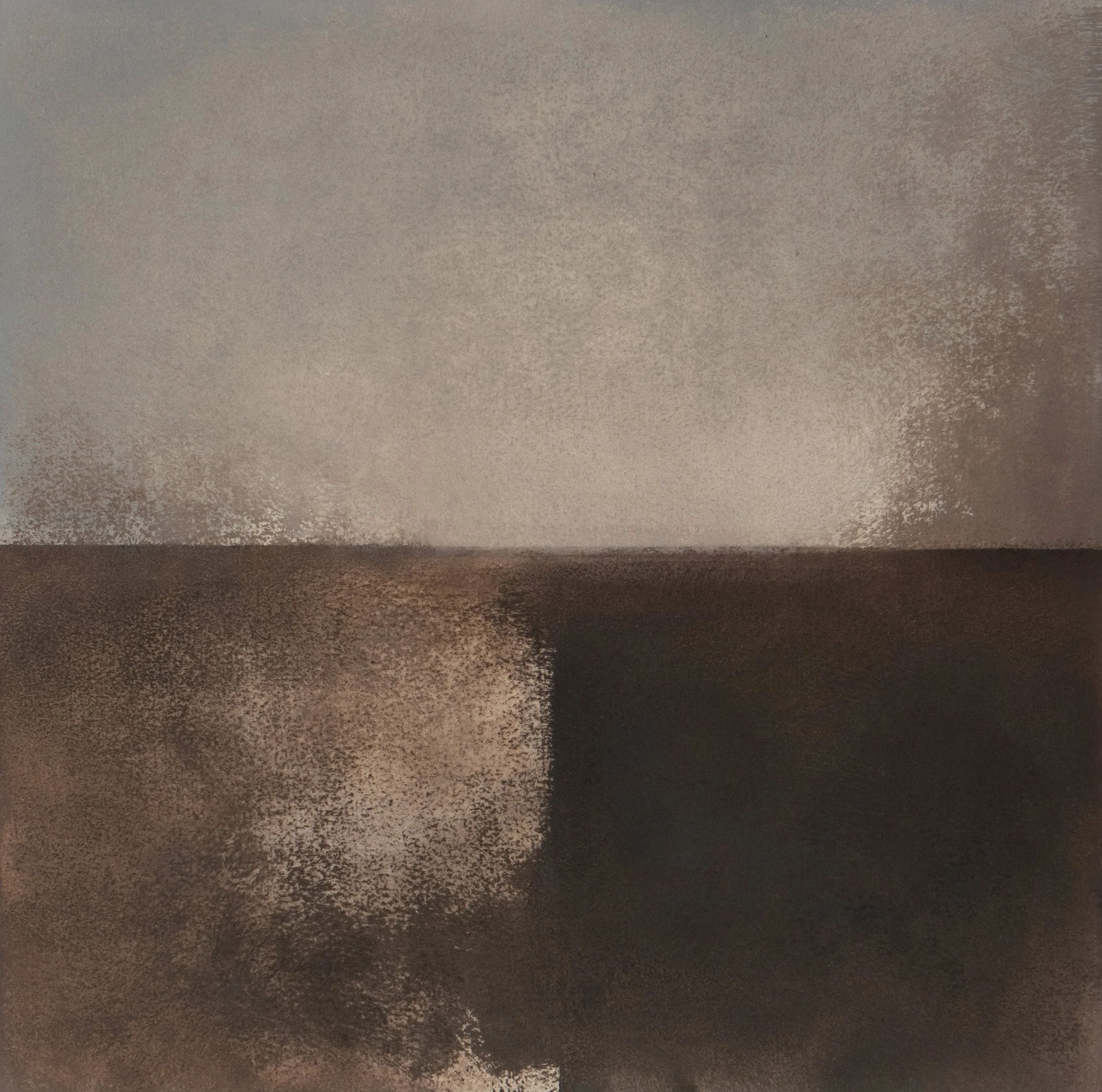 From the "Interval" series, oil on paper.