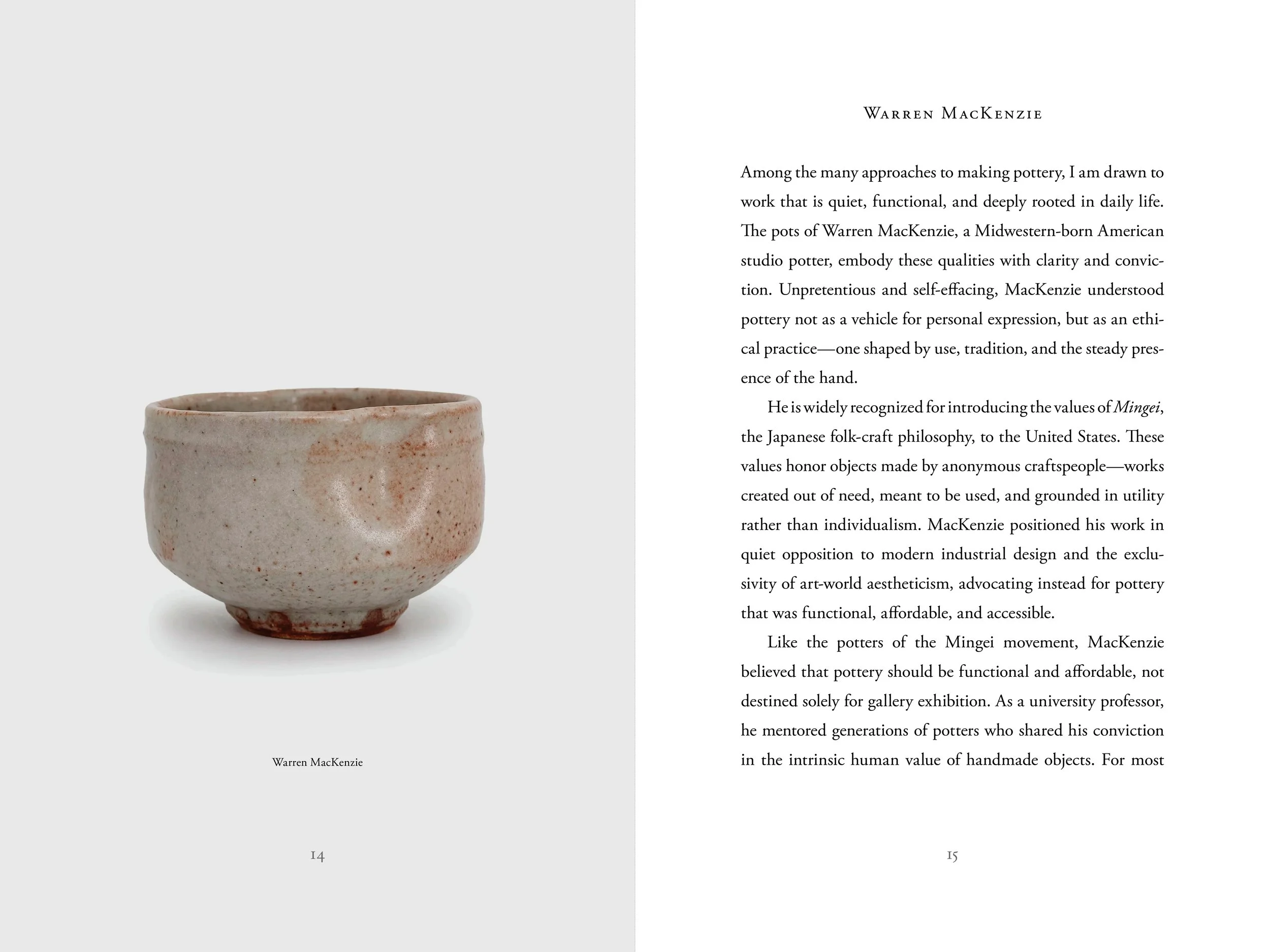 Pages from Utility and Presence, a book by Glenn Suokko.