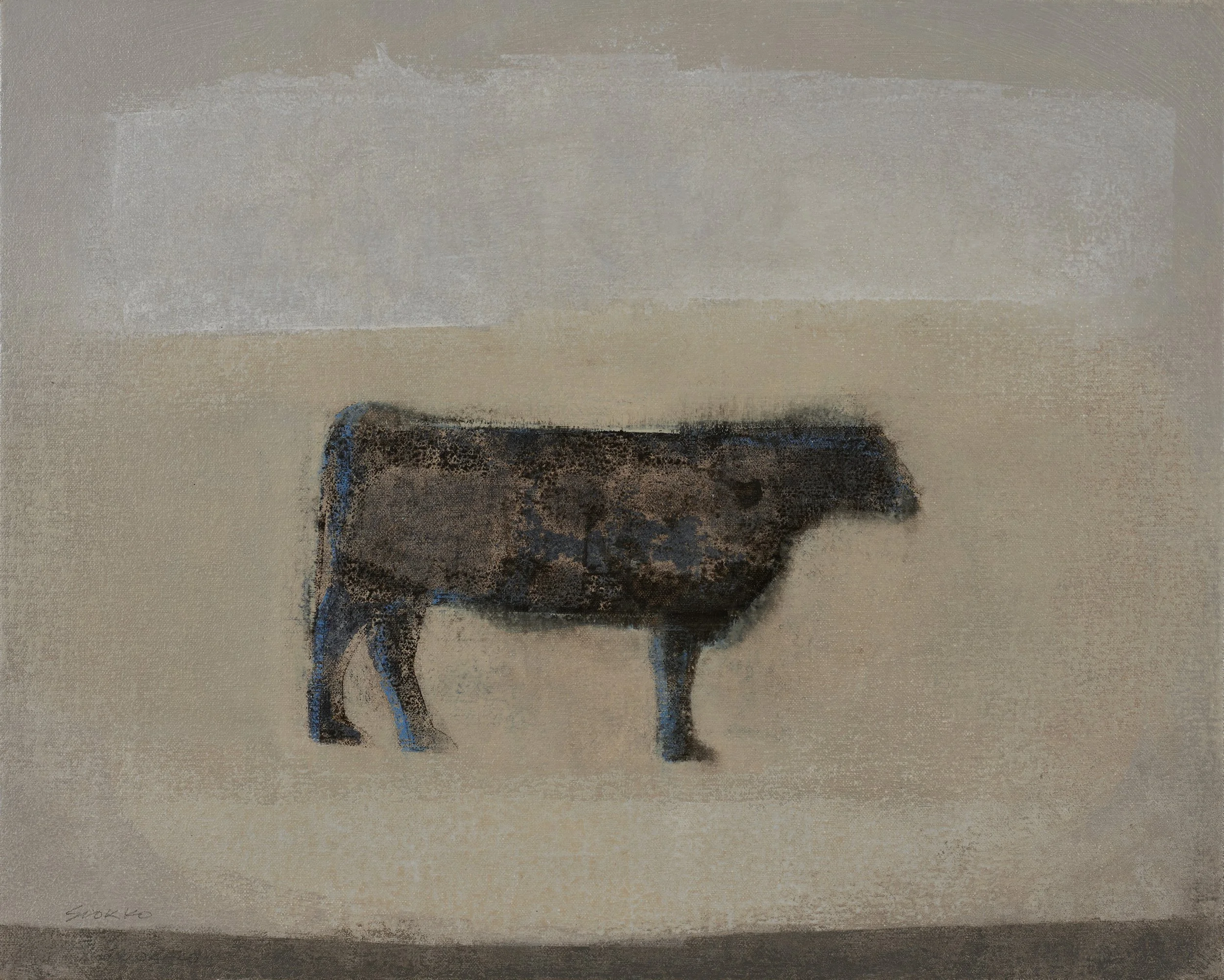 Angus (Standing Cow), 2025–26, Private Collection, Vermont

