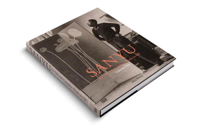 A hardcover book titled "SANYU: His Life, Volume One".