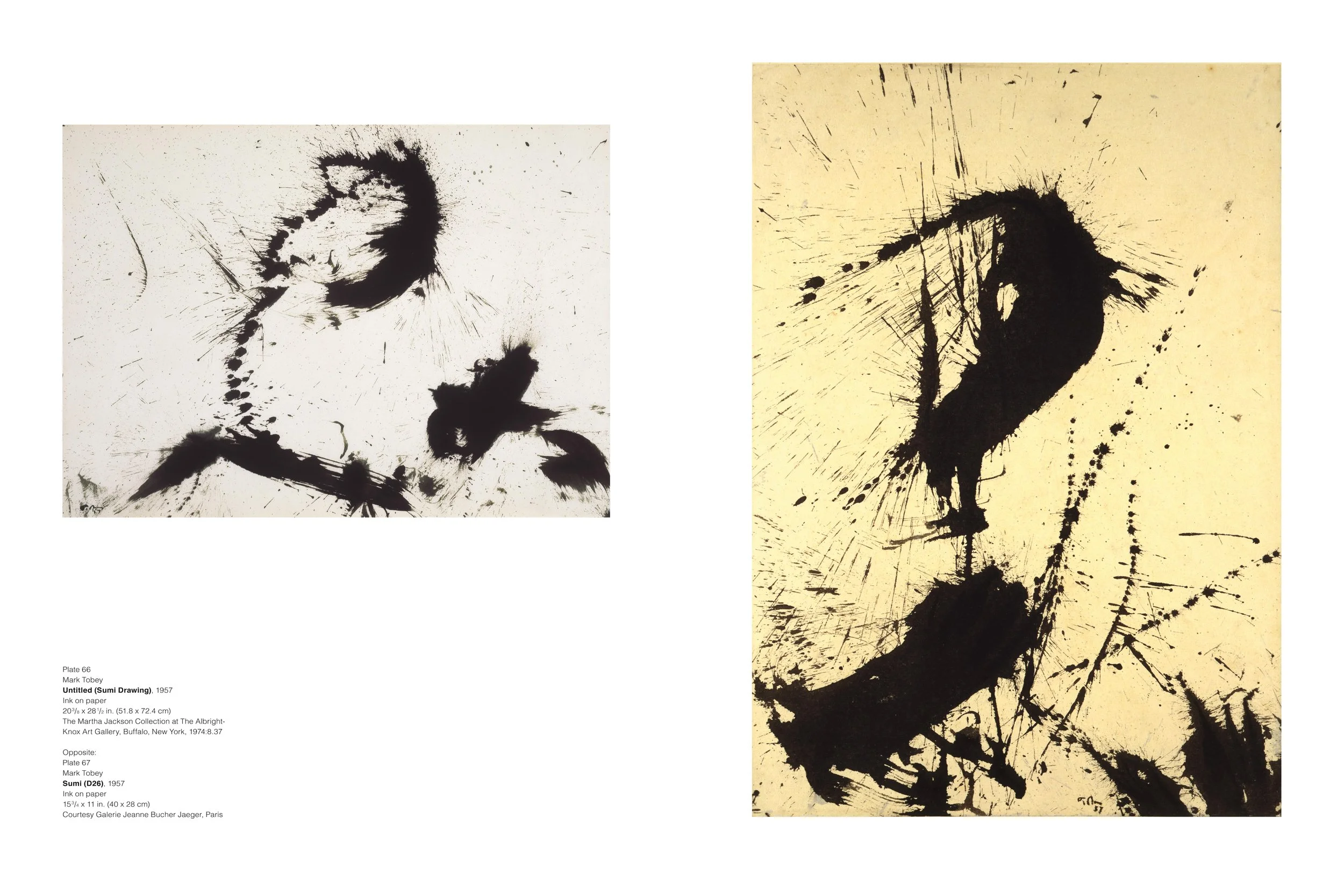 Mark Tobey: Threading Light, book: catalogue.