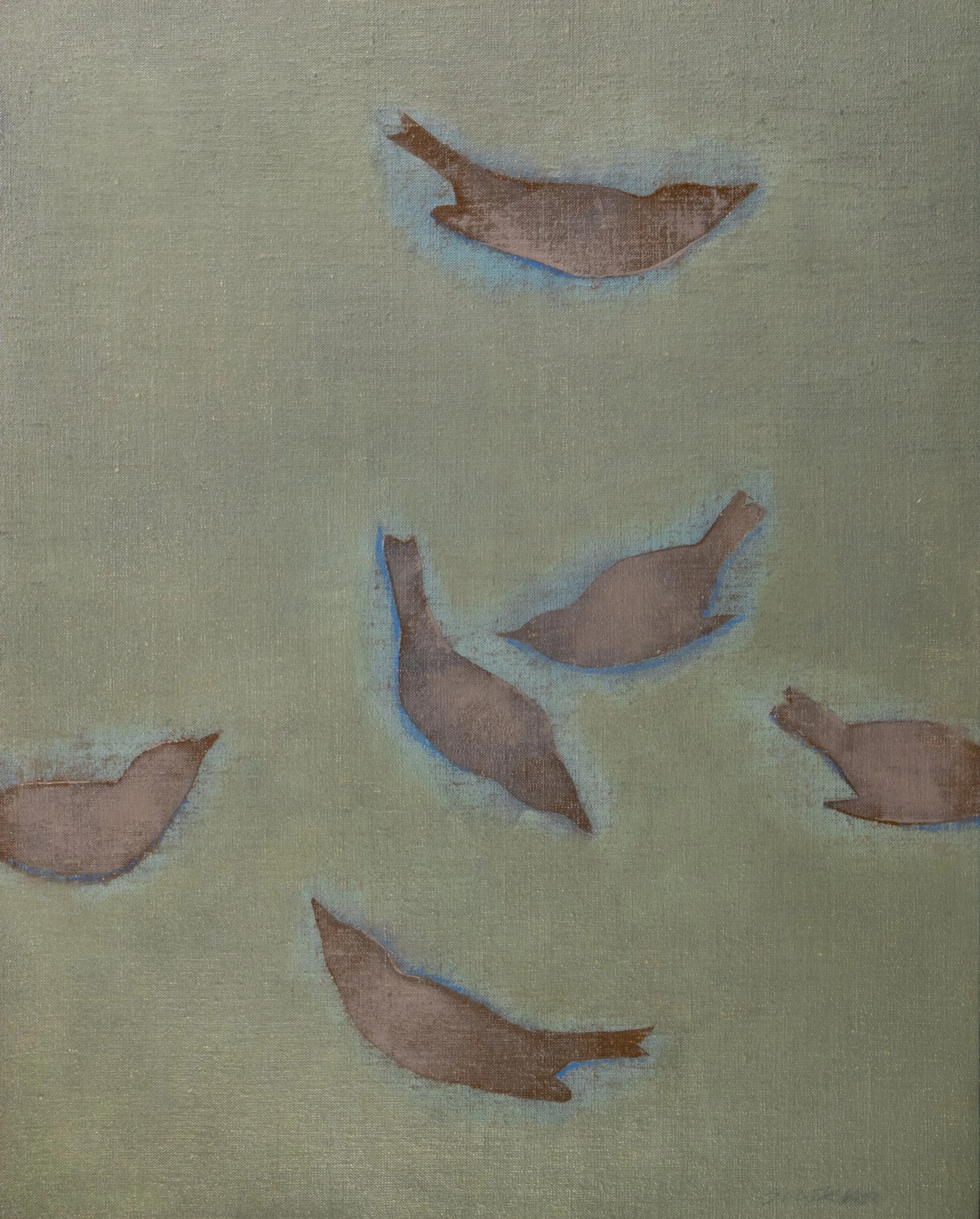 Untitled (Six Birds), 2025, Private Collection, New York