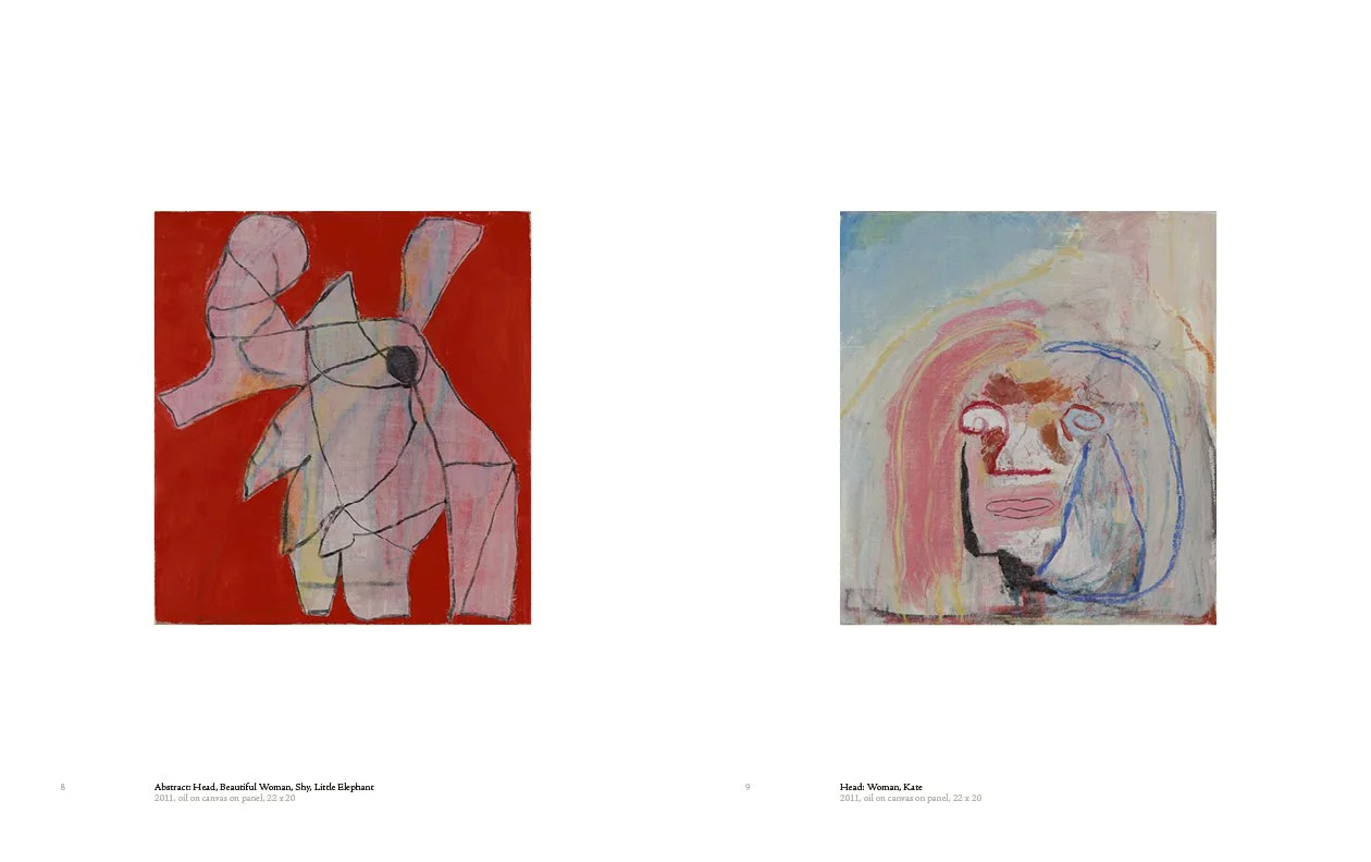 "Enrico Riley: Portable Vision" exhibition catalogue, paintings.