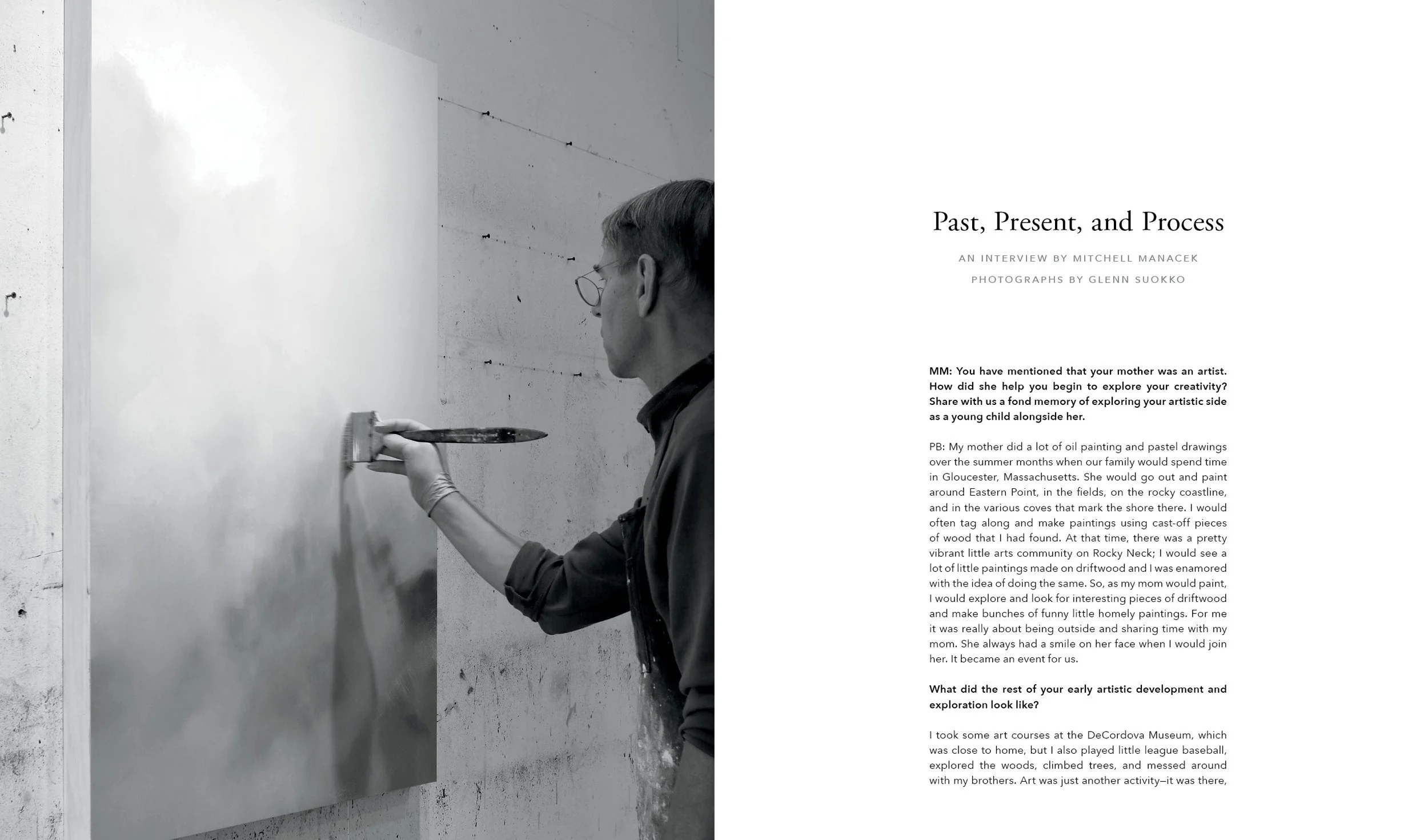 Peter Brooke: The Nature of Memory and Experience, book: the artist.