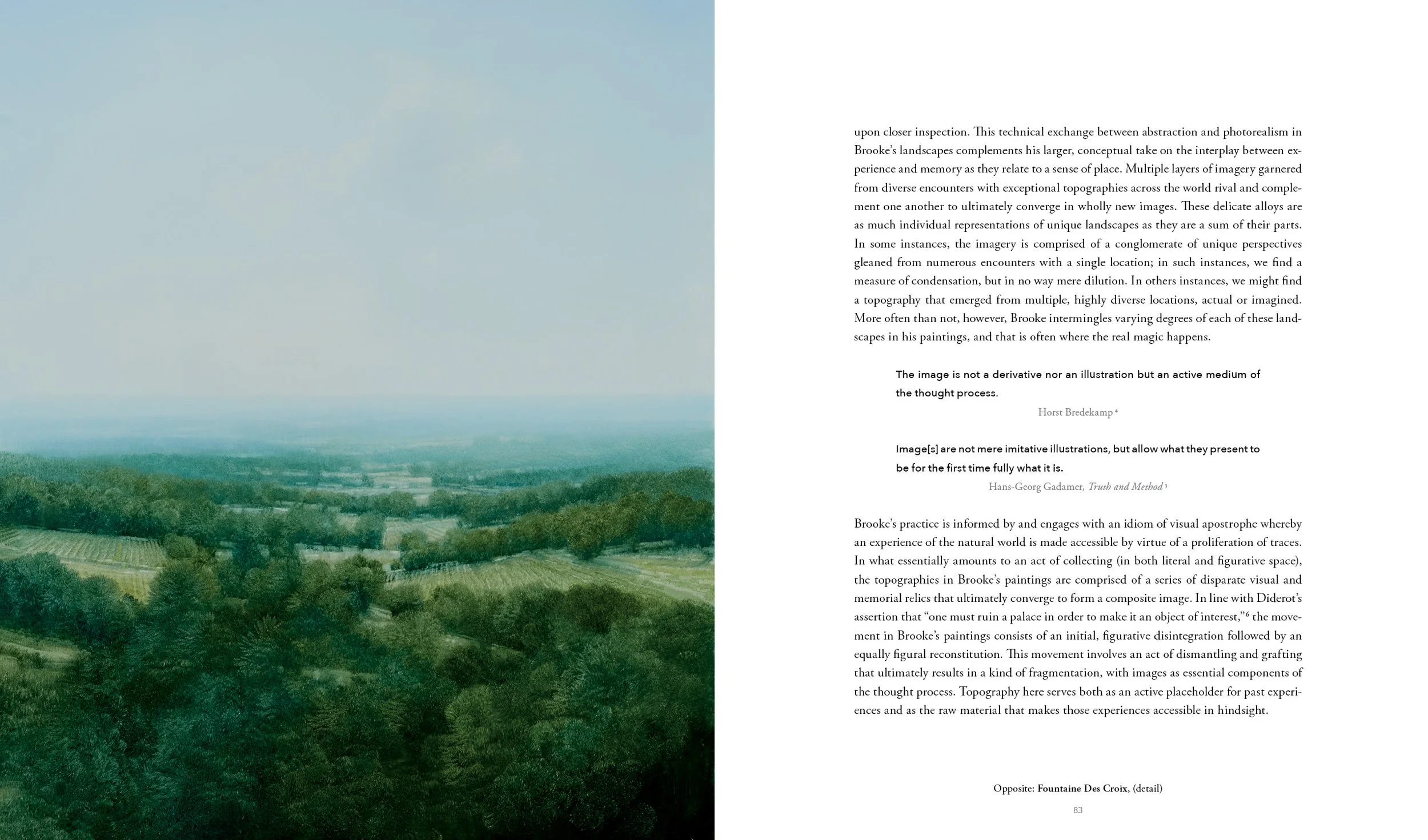 Peter Brooke: The Nature of Memory and Experience, book: essay.