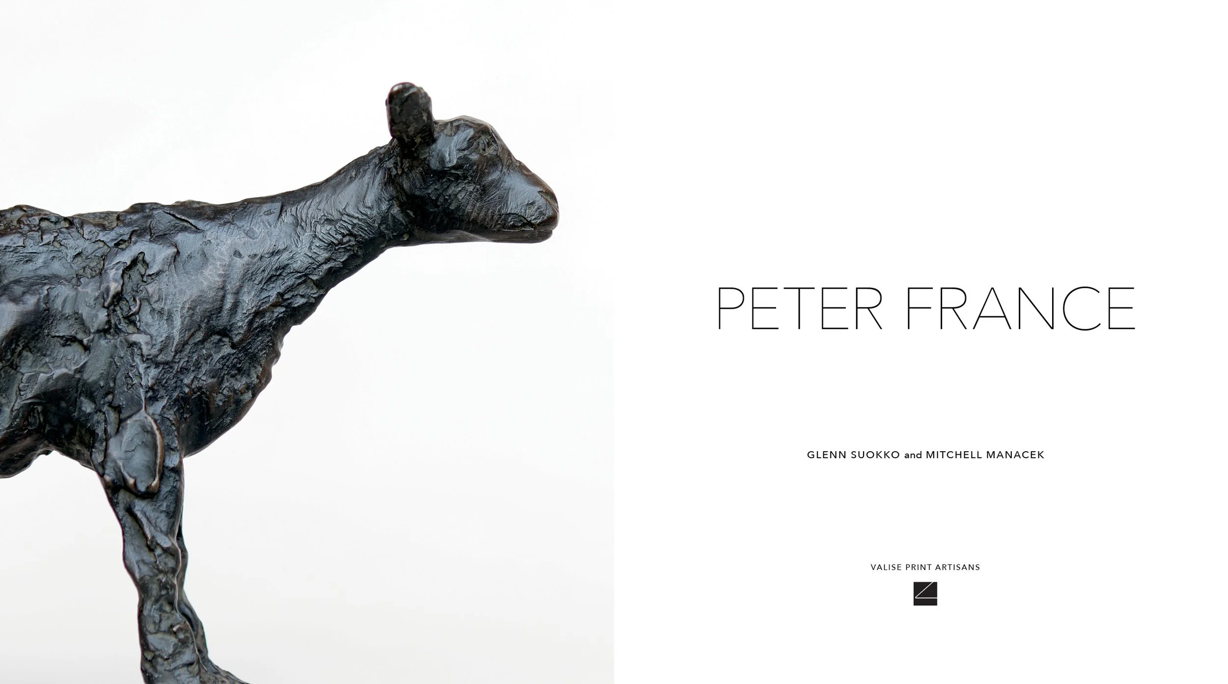 Peter France, book: title page.