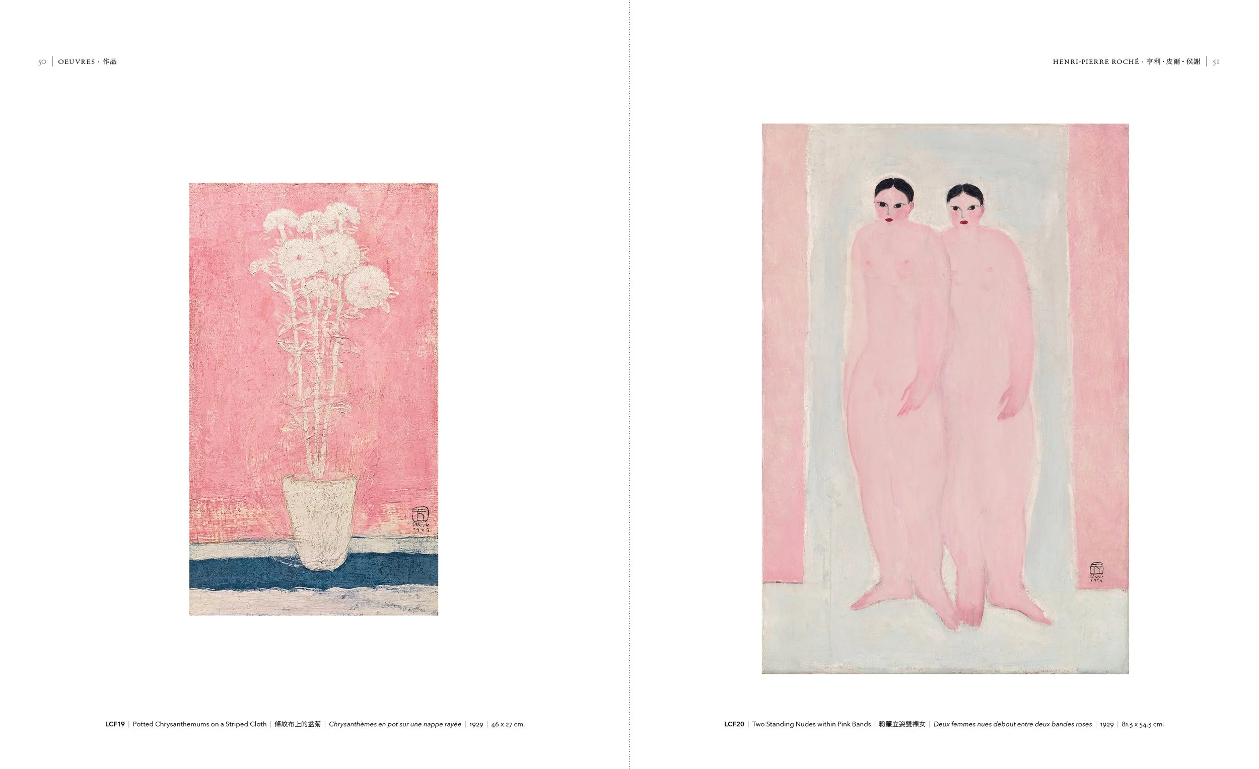 SANYU: His Life and Complete Works in Oil, Volume Two: pages 50-51.