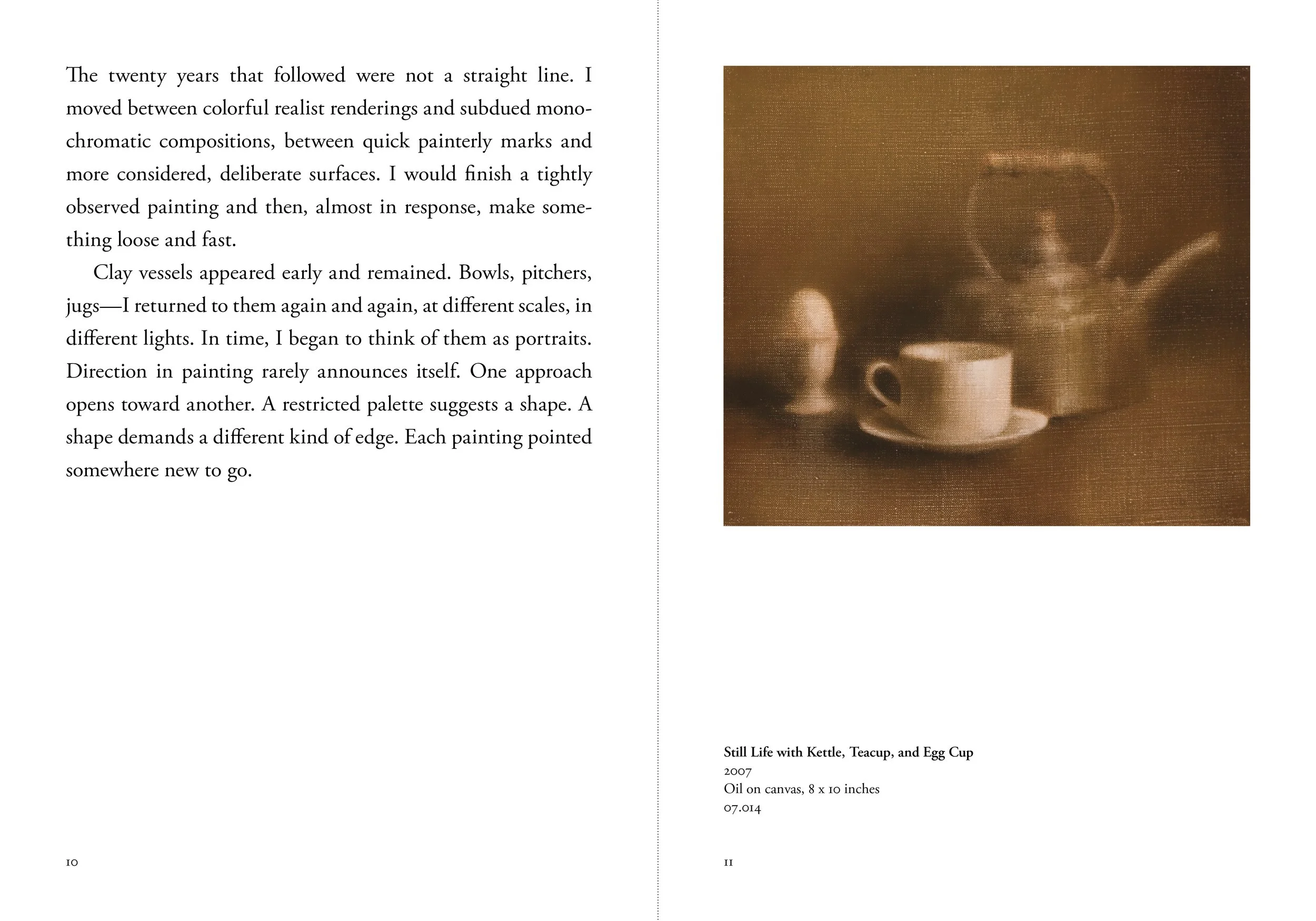 Book pages from "Threshold", Glenn Suokko Books.