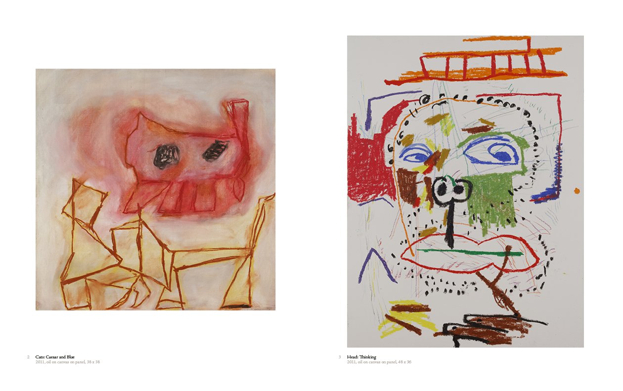 "Enrico Riley: Portable Vision" exhibition catalogue, paintings.