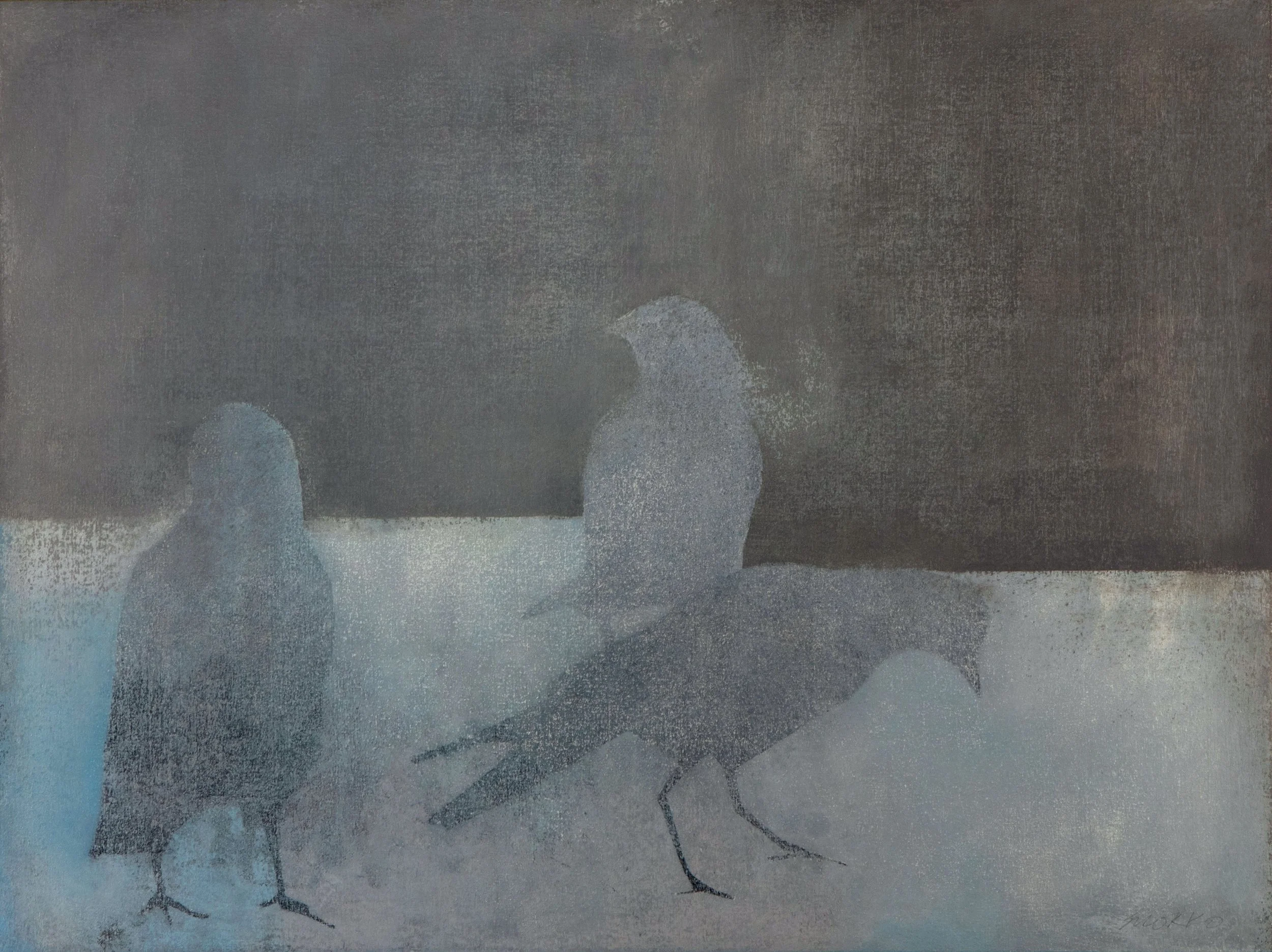 Untitled (Three Crows), 2025, Private Collection, Los Angeles