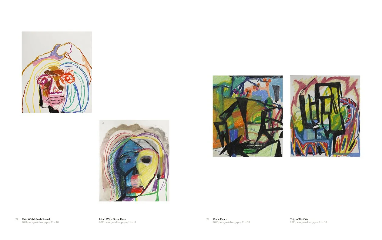 "Enrico Riley: Portable Vision" exhibition catalogue, paintings.