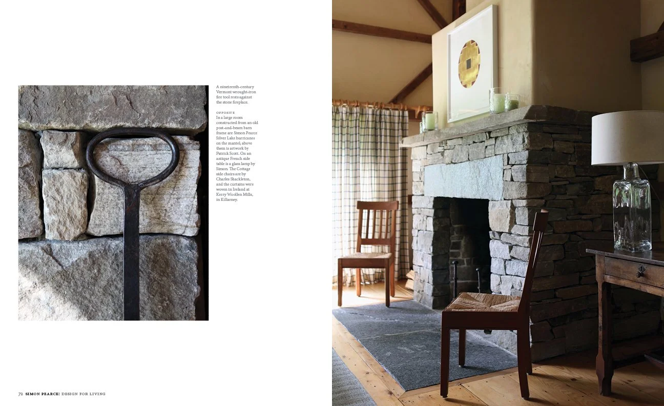 Simon Pearce: Design for Living—book pages 72–73.