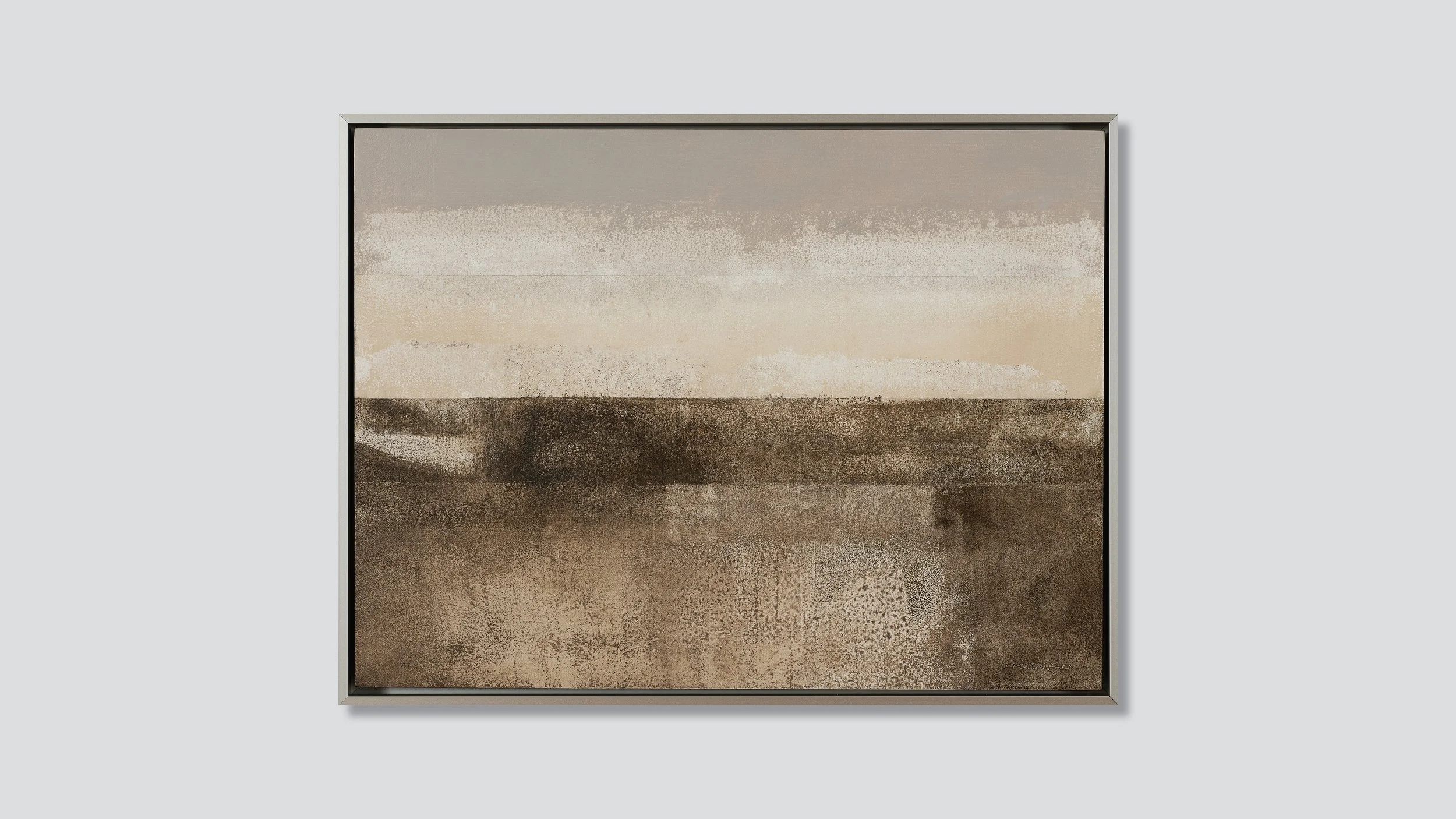 Landscape in oil by Glenn Suokko.