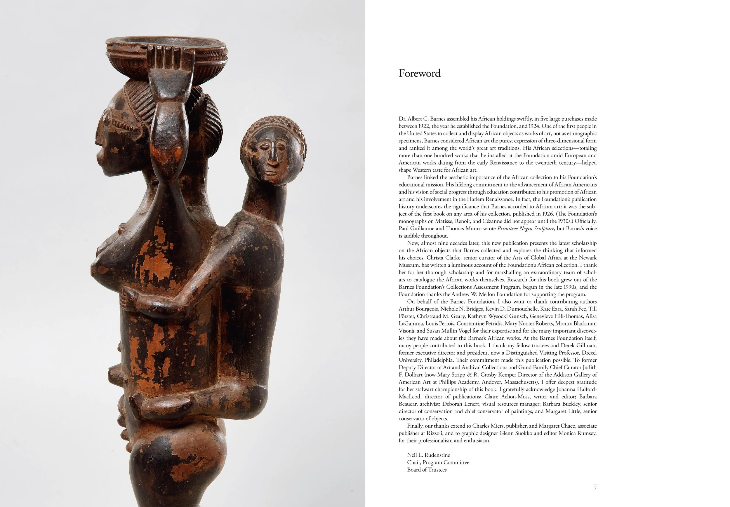 African Art in the Barnes Foundation | book: Foreword.