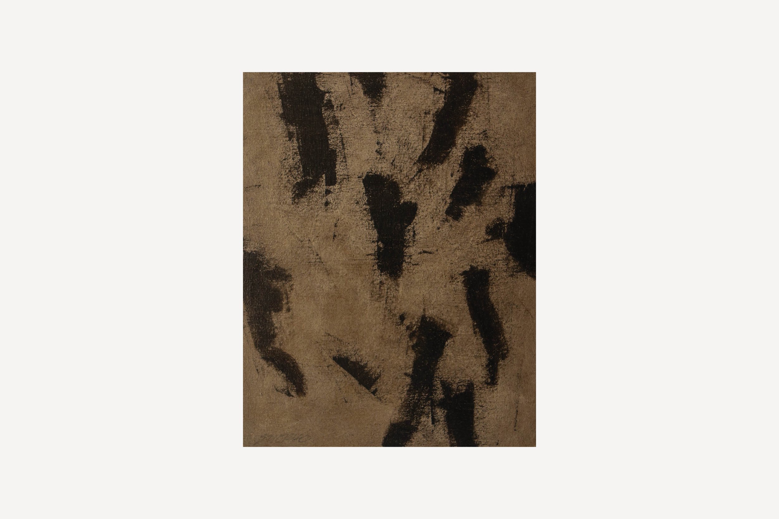 Abstract oil painting by Glenn Suokko
