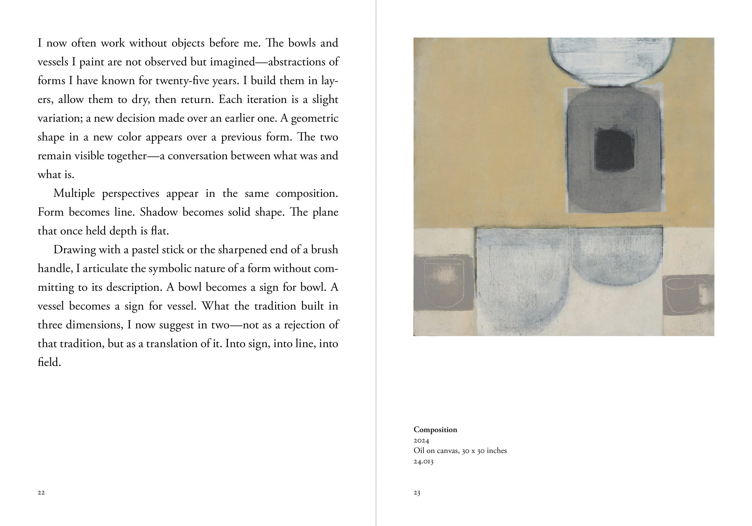 Book pages from "Threshold", Glenn Suokko Books.