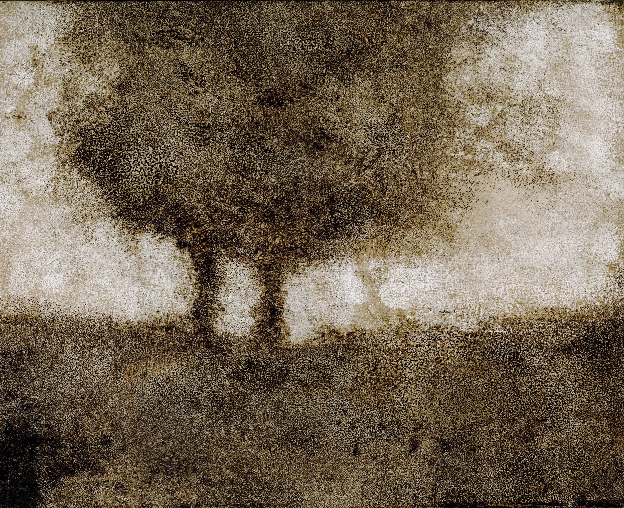 Untitled (Umber Landscape)