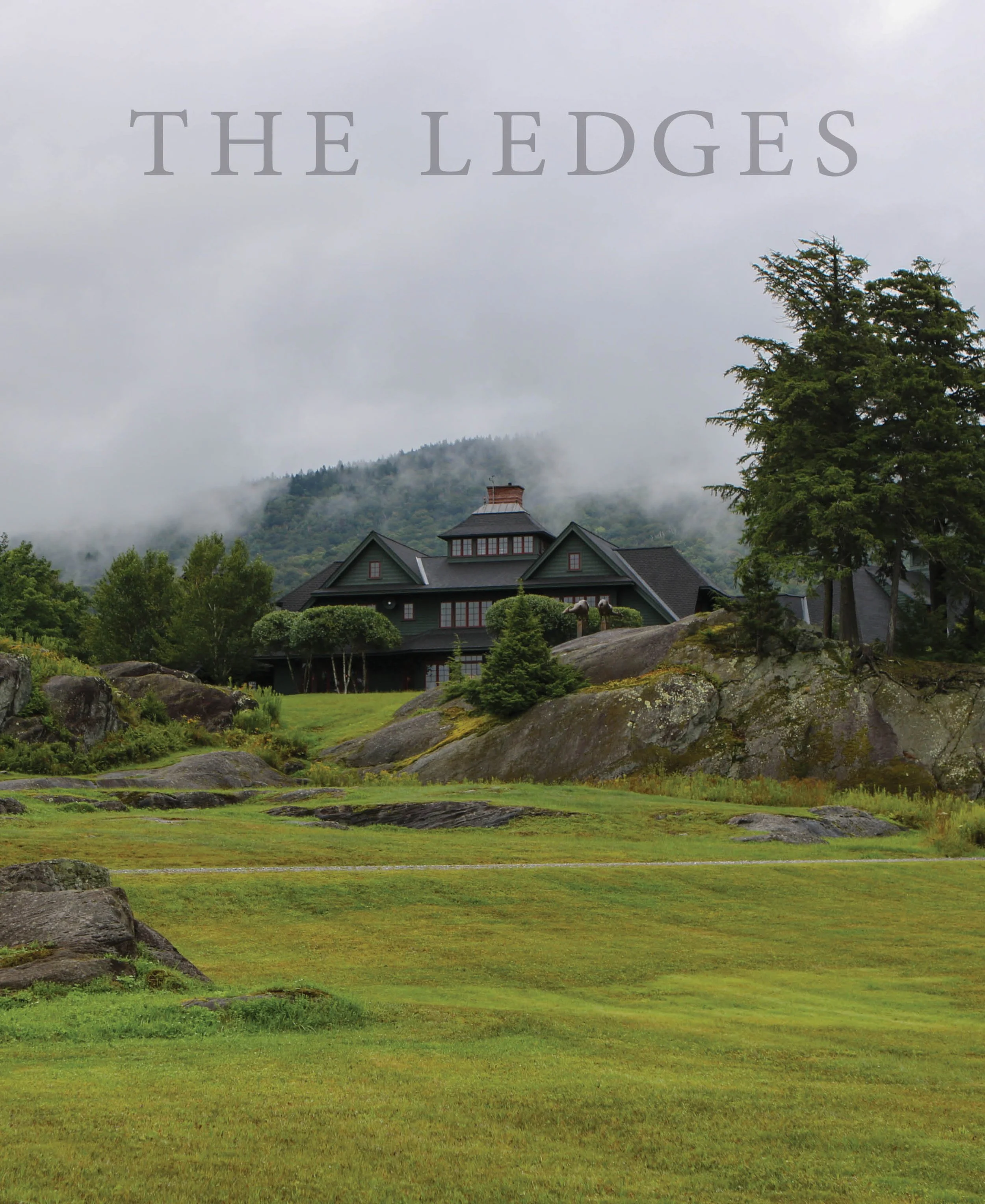 Book cover design for "Jonathan Deitcher: The Ledges" by Glenn Suokko