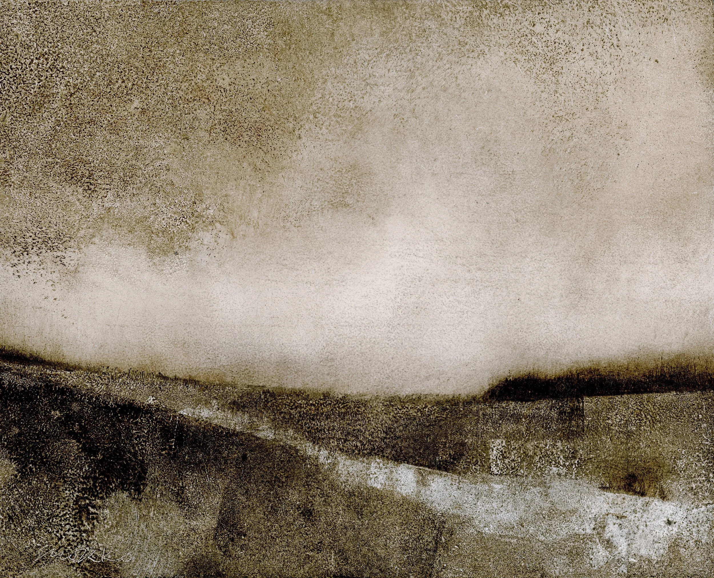 Untitled (Umber Landscape)