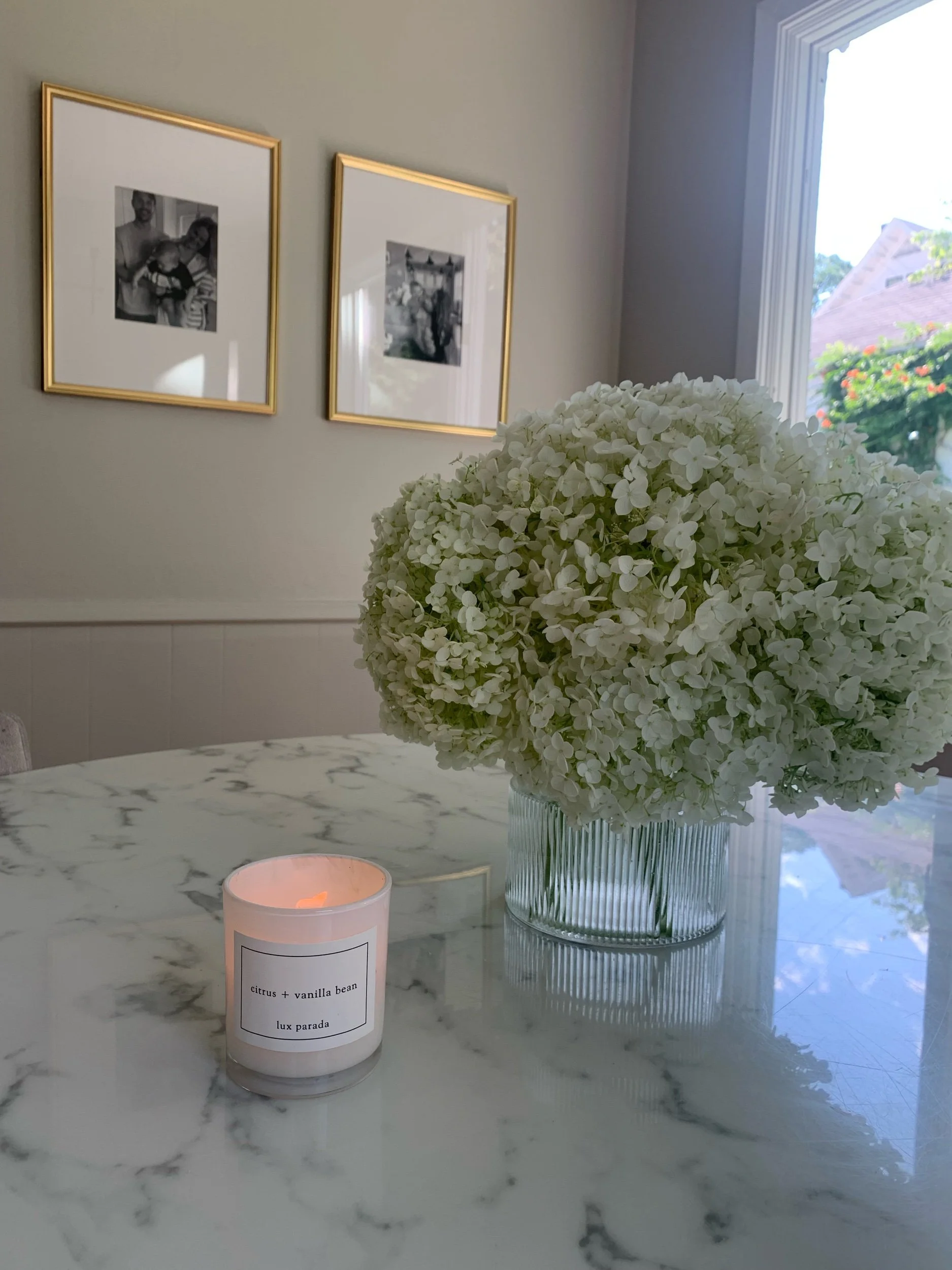 citrus + vanilla bean