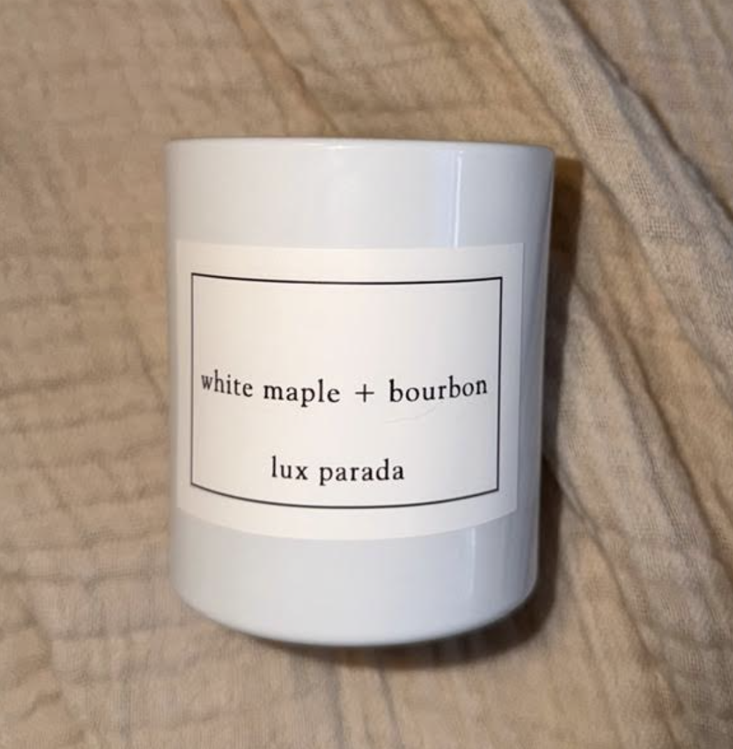 white maple + bourbon