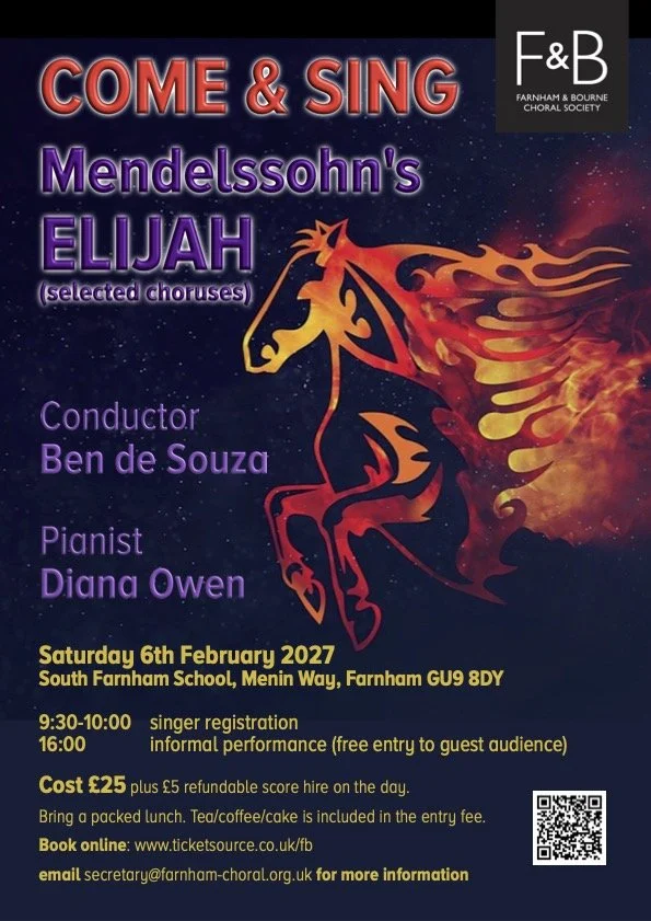 Come and Sing: Elijah