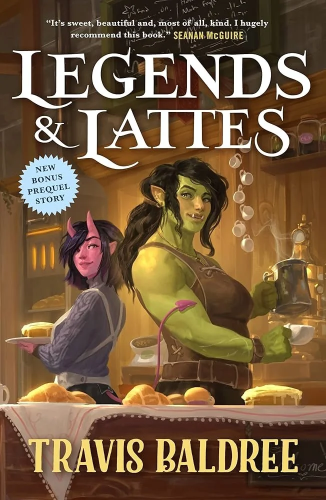 Legends and Lattes — Book Review with Content Warnings